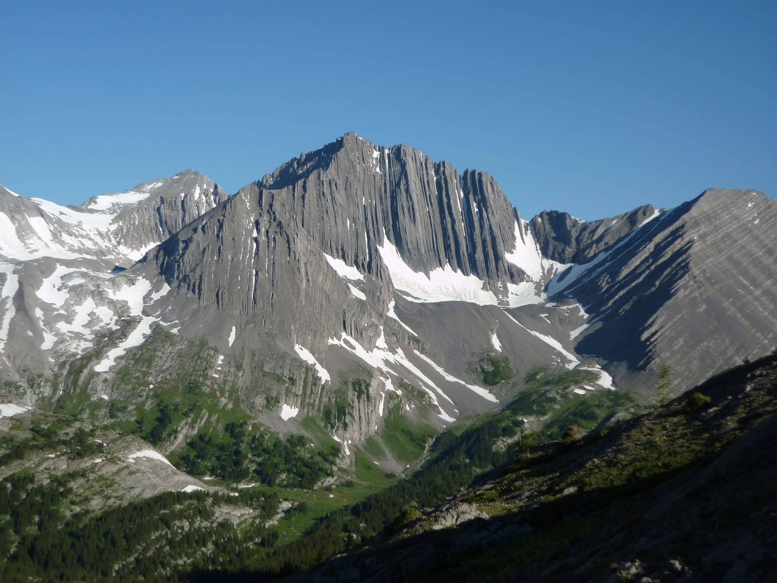 Beautiful peak in Kananaskis Country