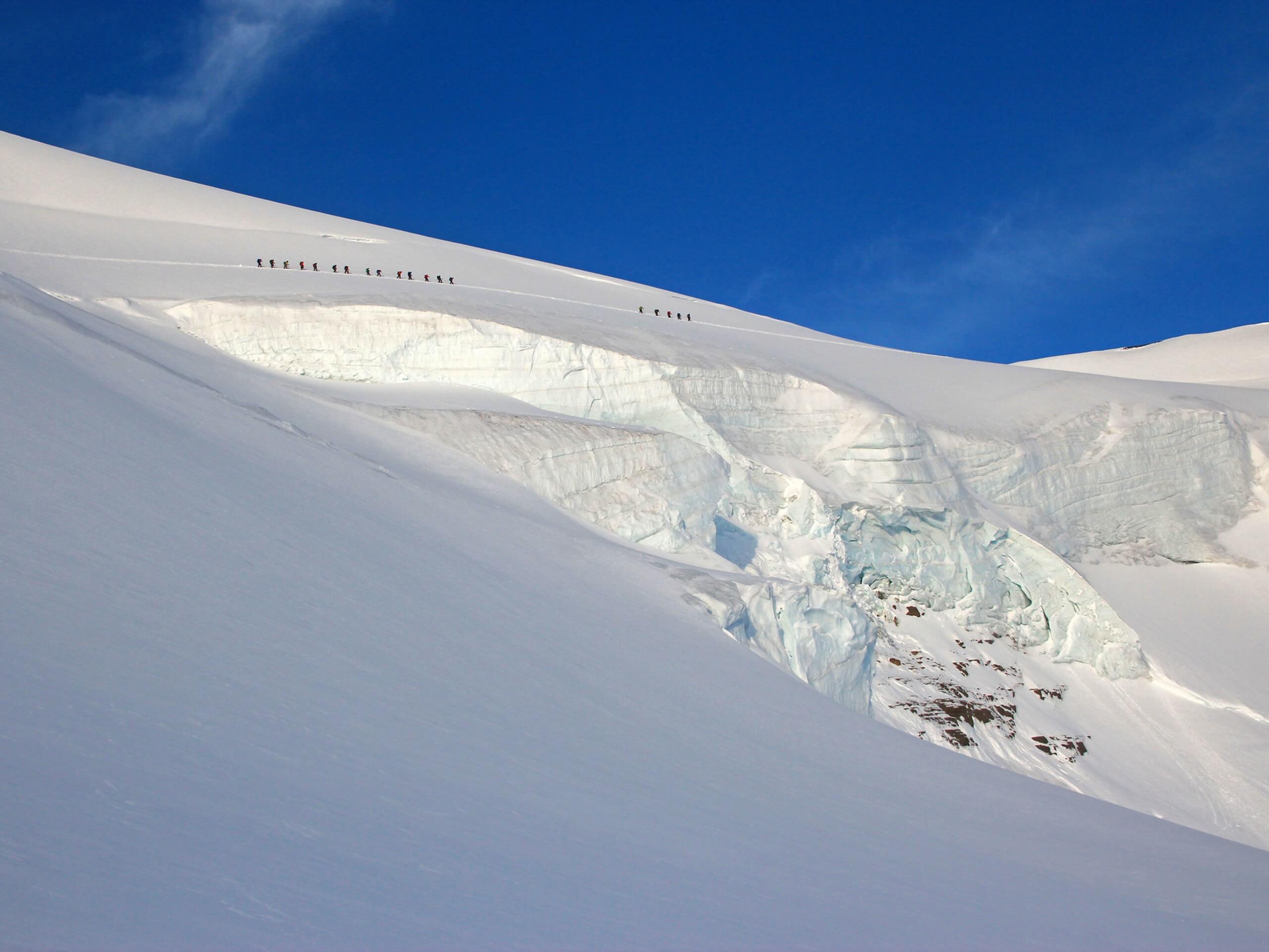 Athabasca Yam Group, snowy mountains near Athabasca