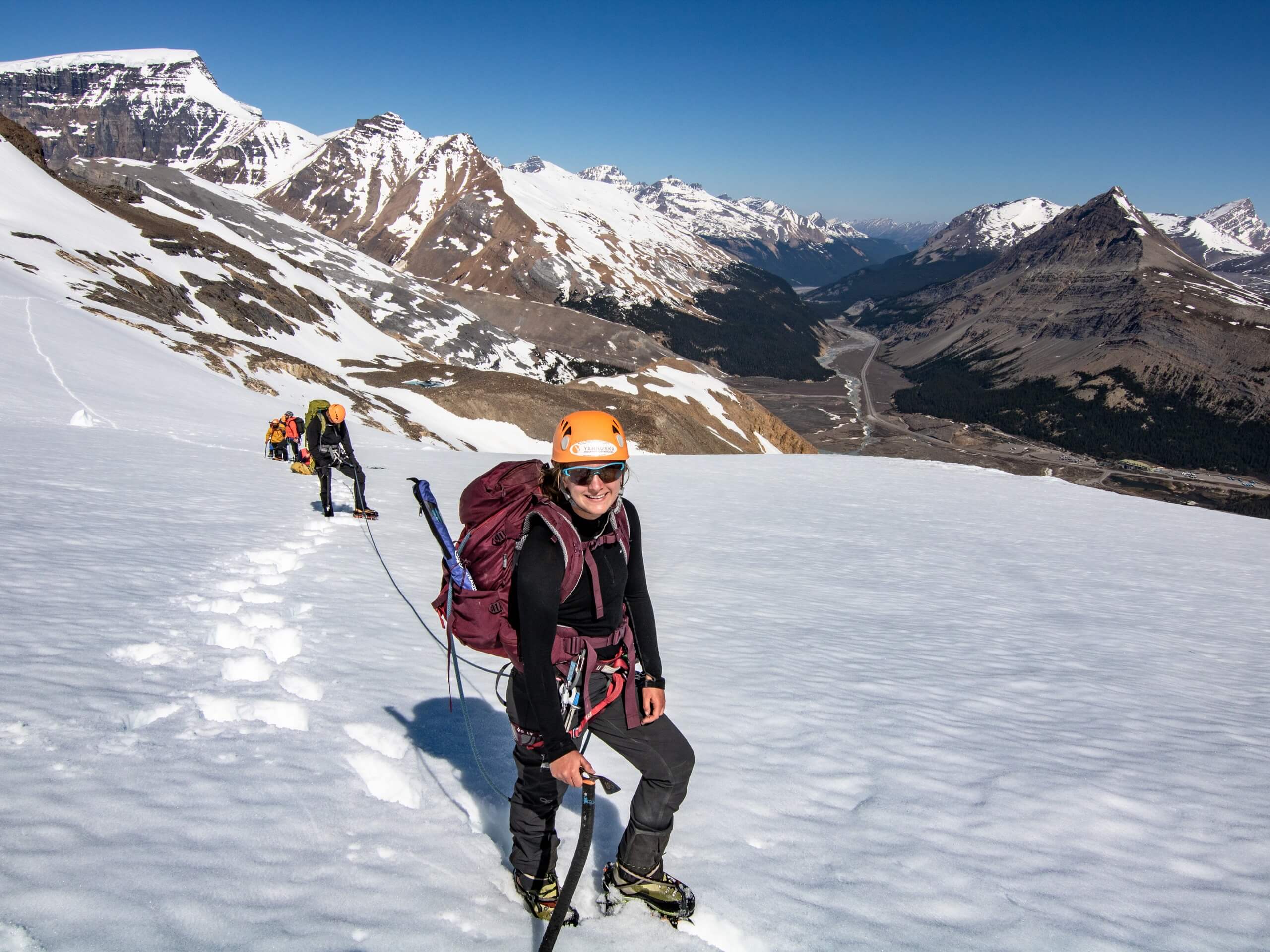 Wapta Icefield Ascent