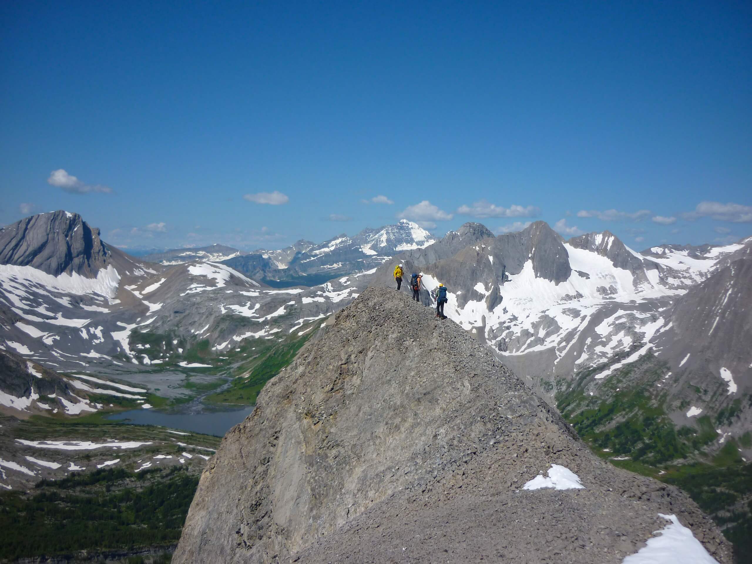 Posing on top of Northover Peak in Kananaskis