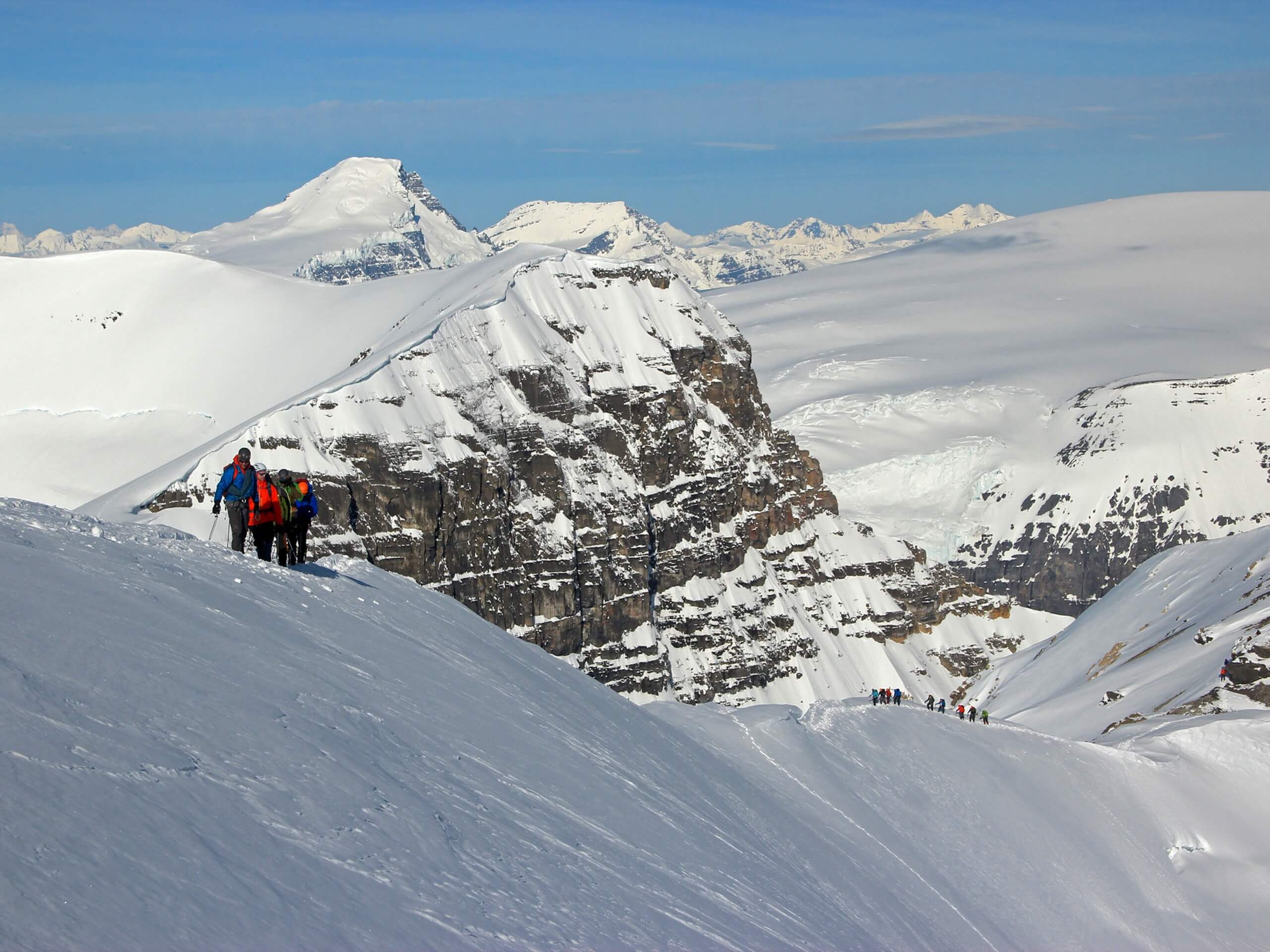 Snow and Ice training in the Canadian Rockies