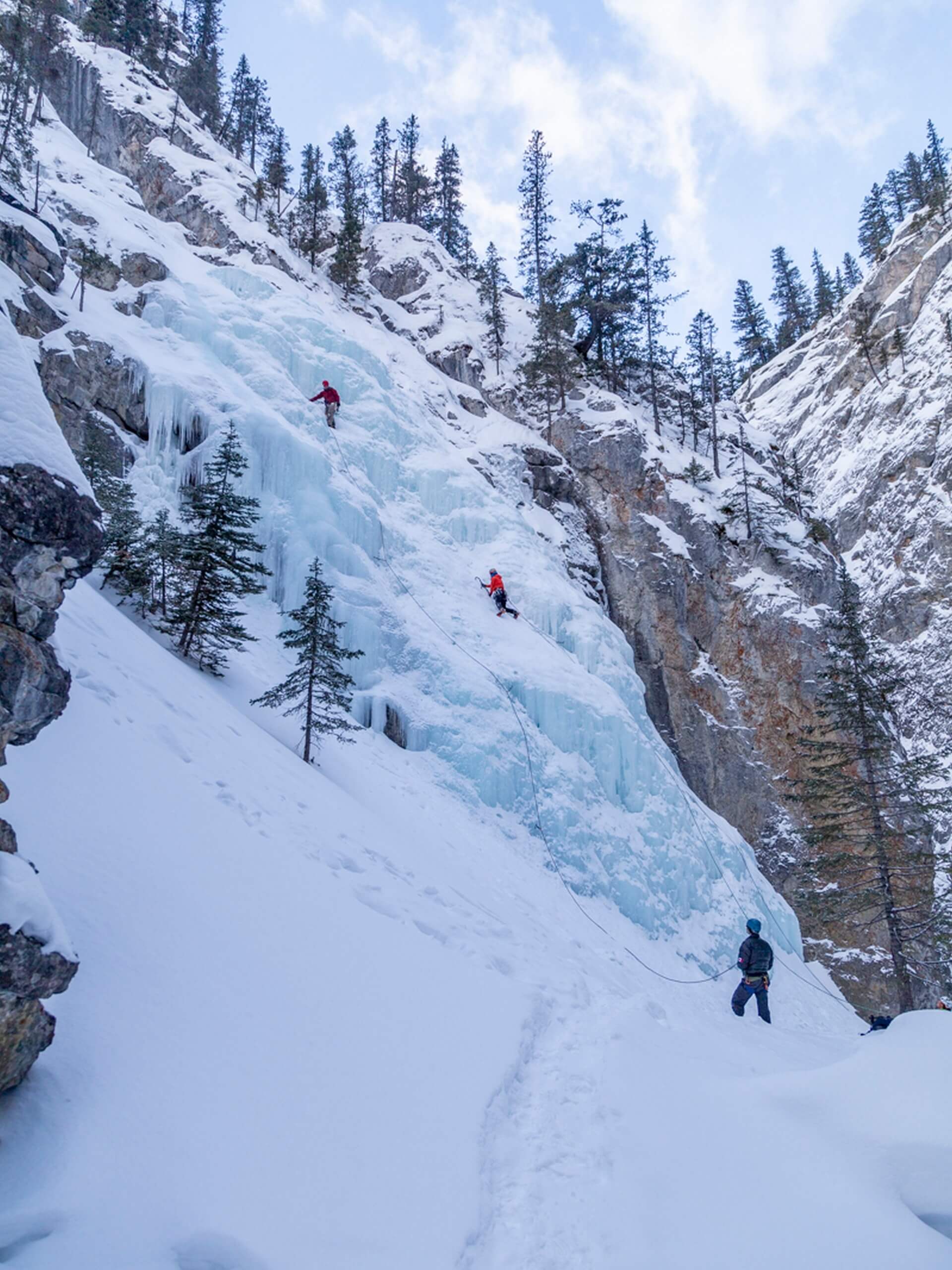 Ice climb Banff 2