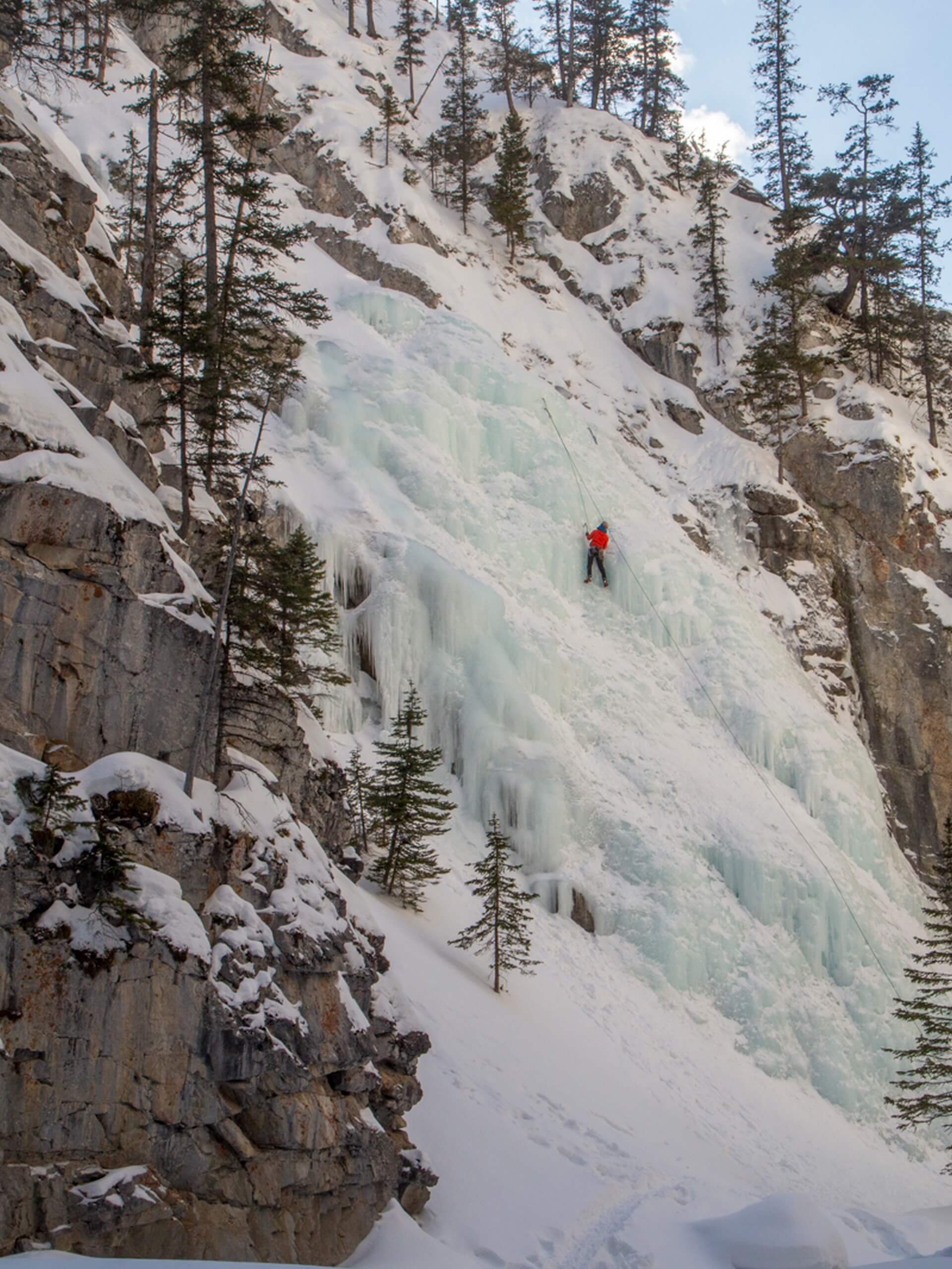 Ice climb Banff 3