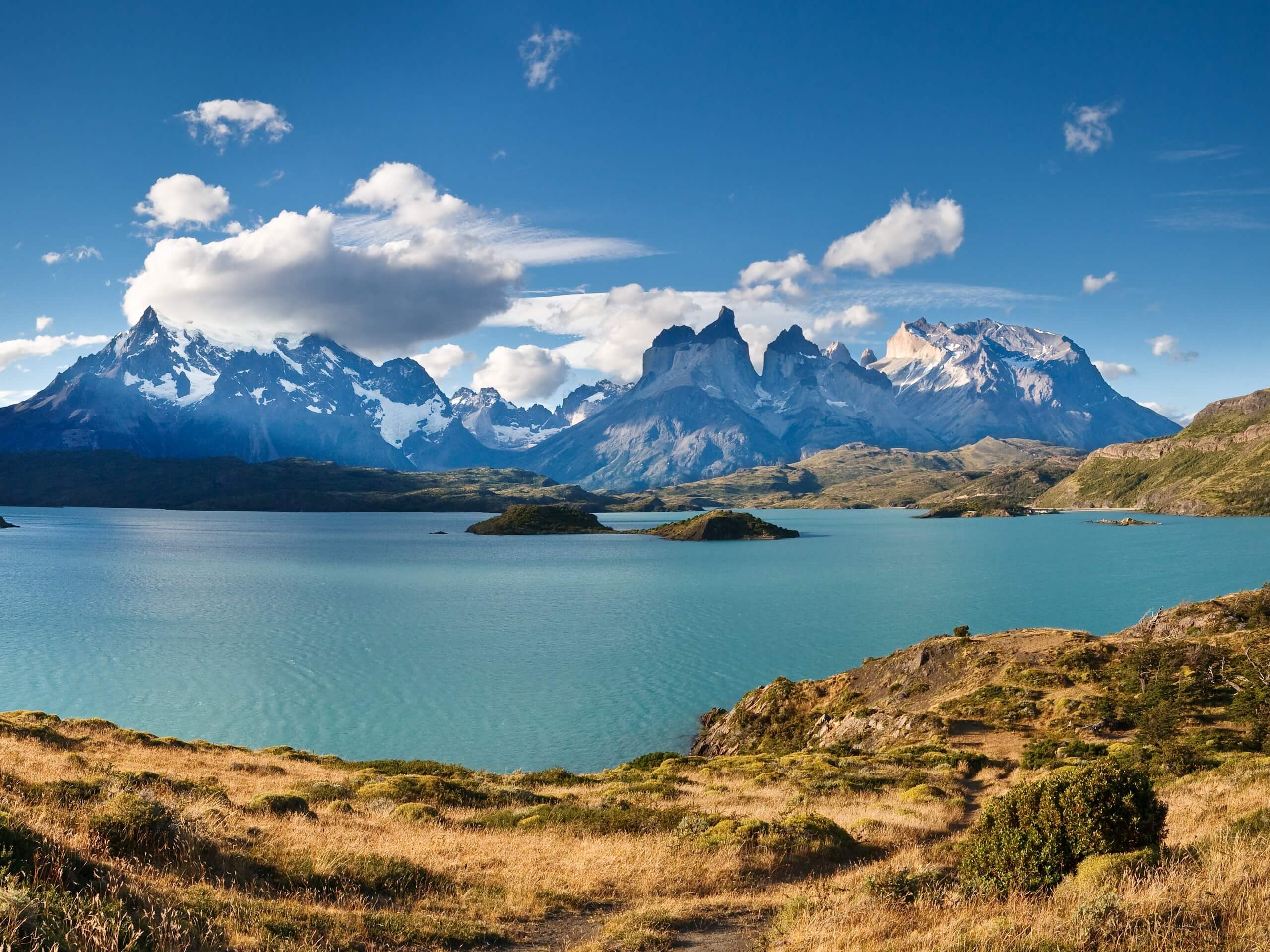 Lake Pehoe and Torres del Paine