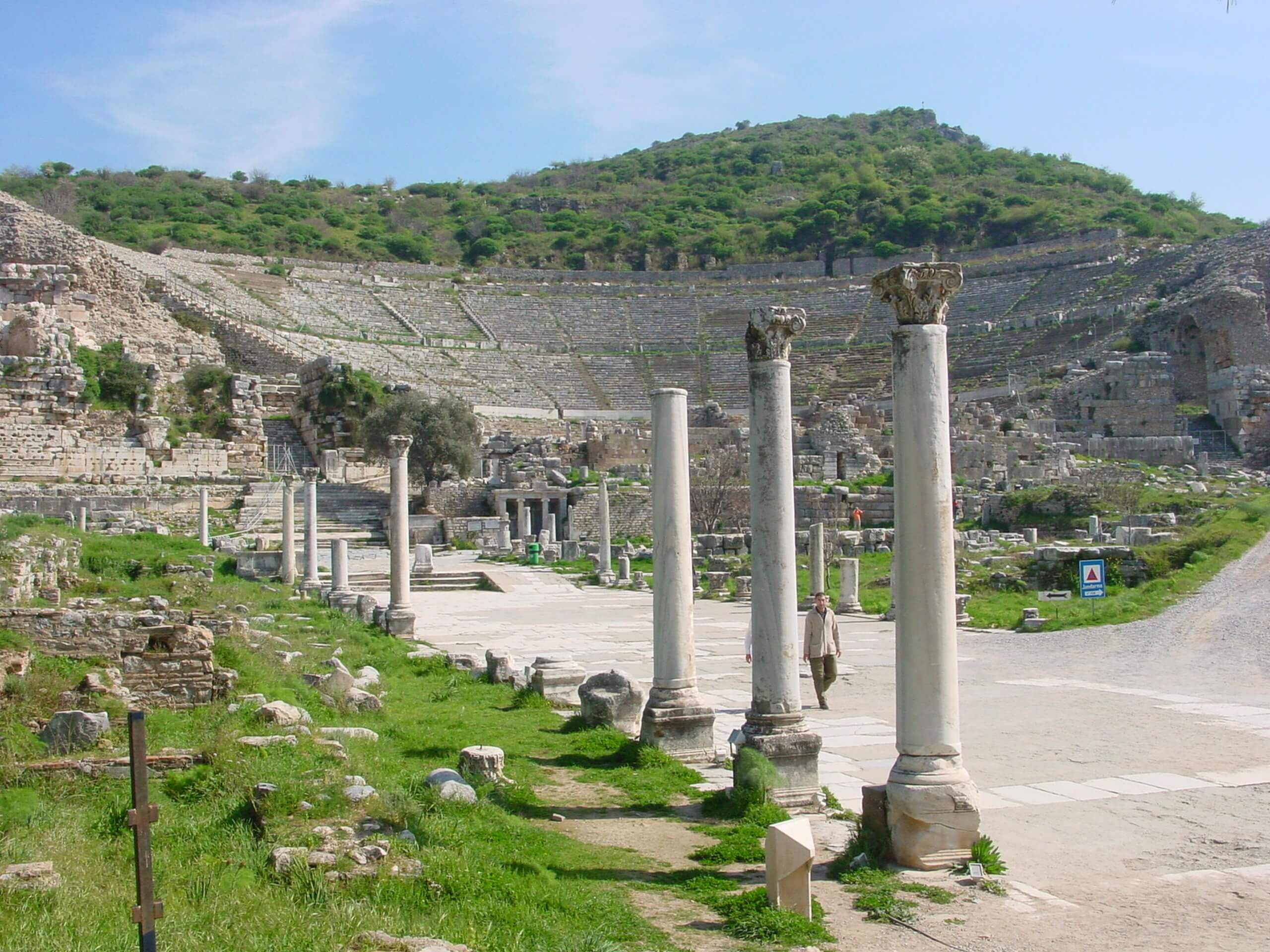 Beautiful pillars in Southern Turkey