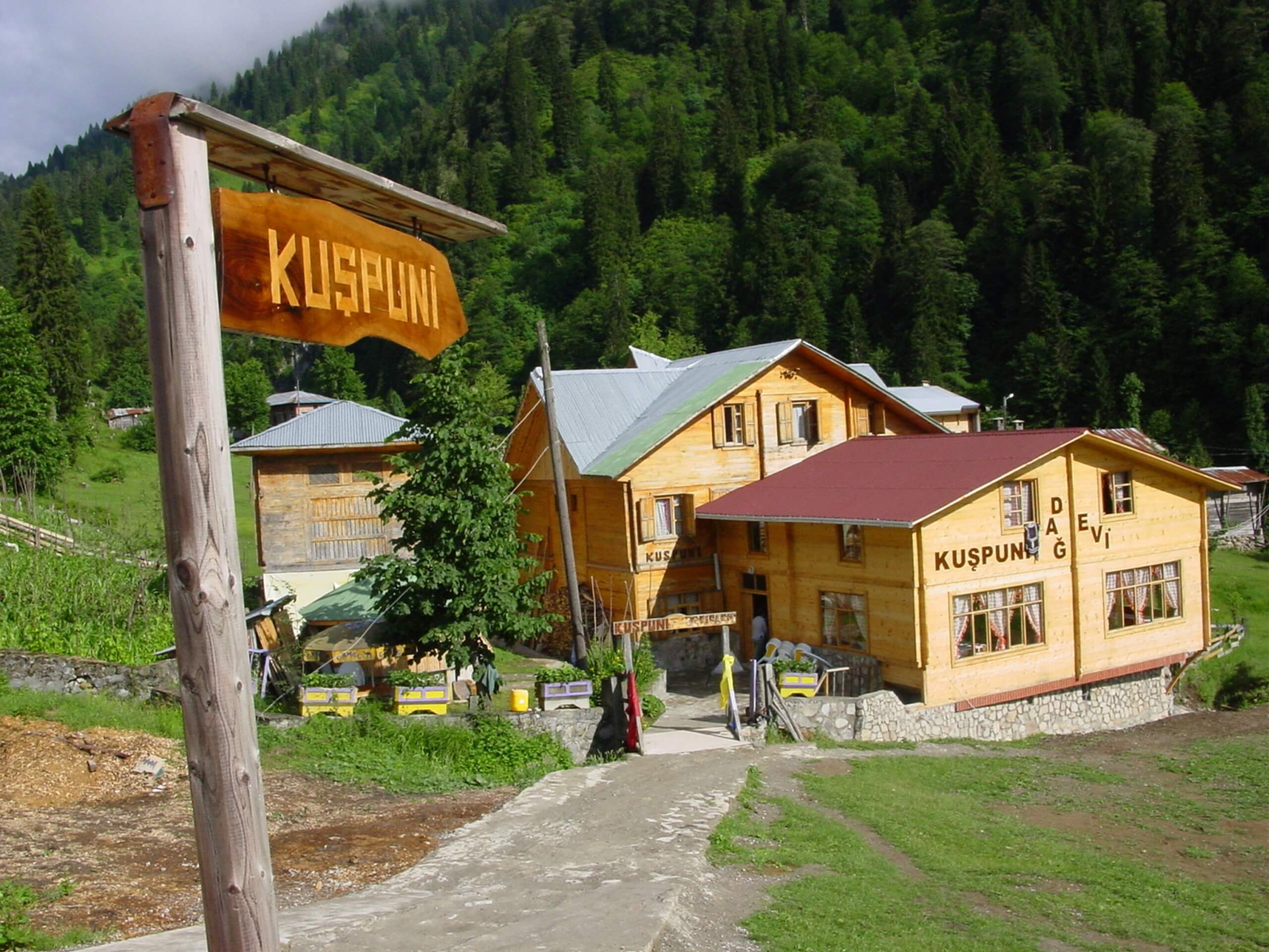 Small mountain village in Kackar Mountains