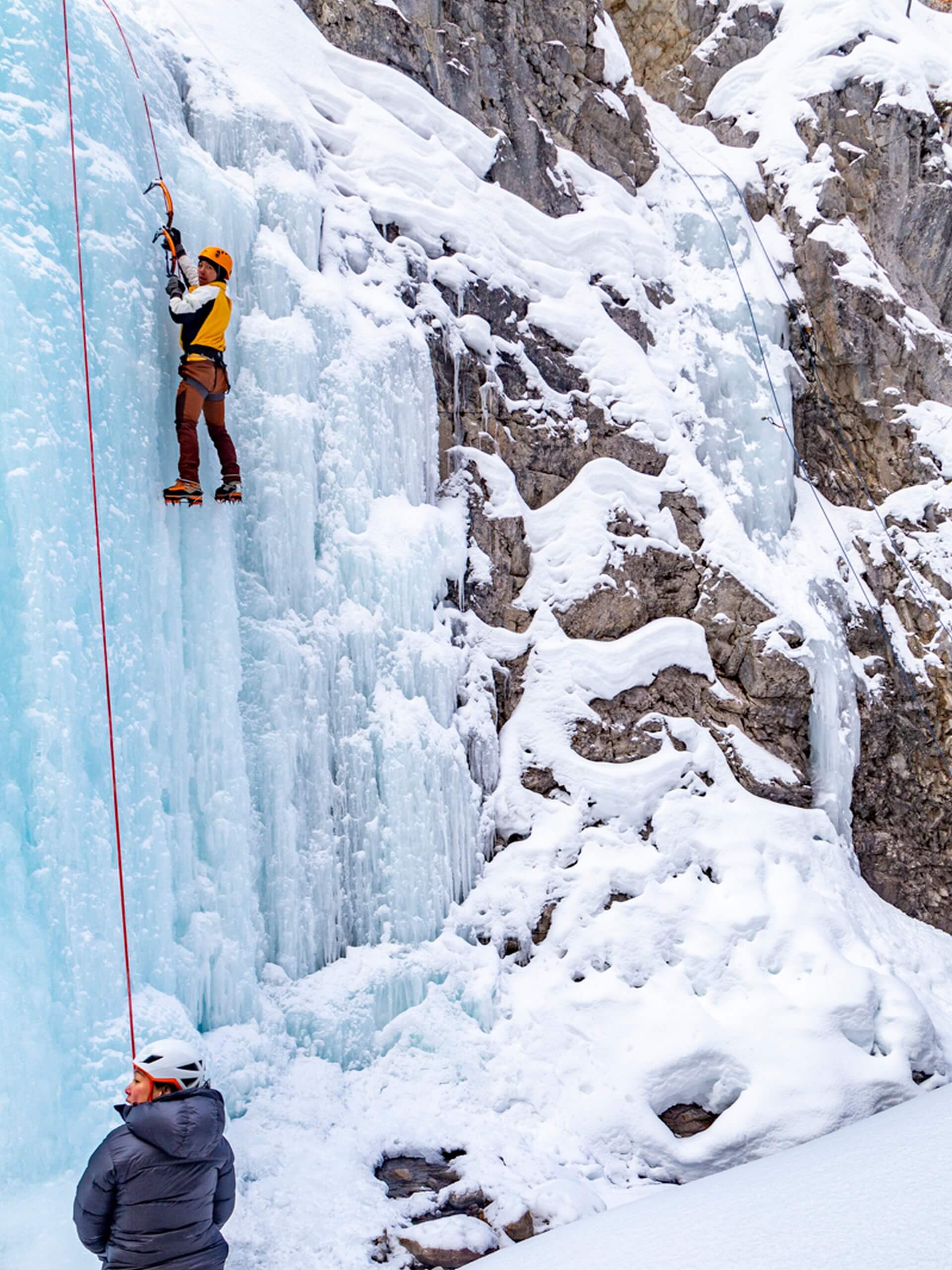 Ice climb (Banff, Alberta)