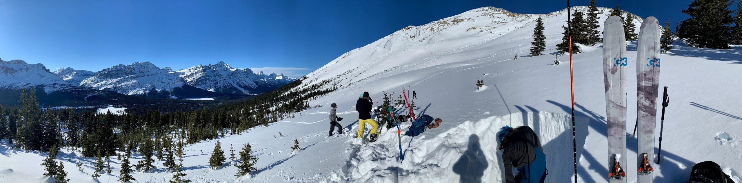 Avalanche Skills Training 1 in the Canadian Rockies