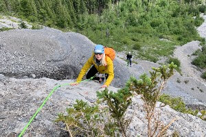 Outdoor Rock Climbing Level 1 & 2 in Canadian Rockies