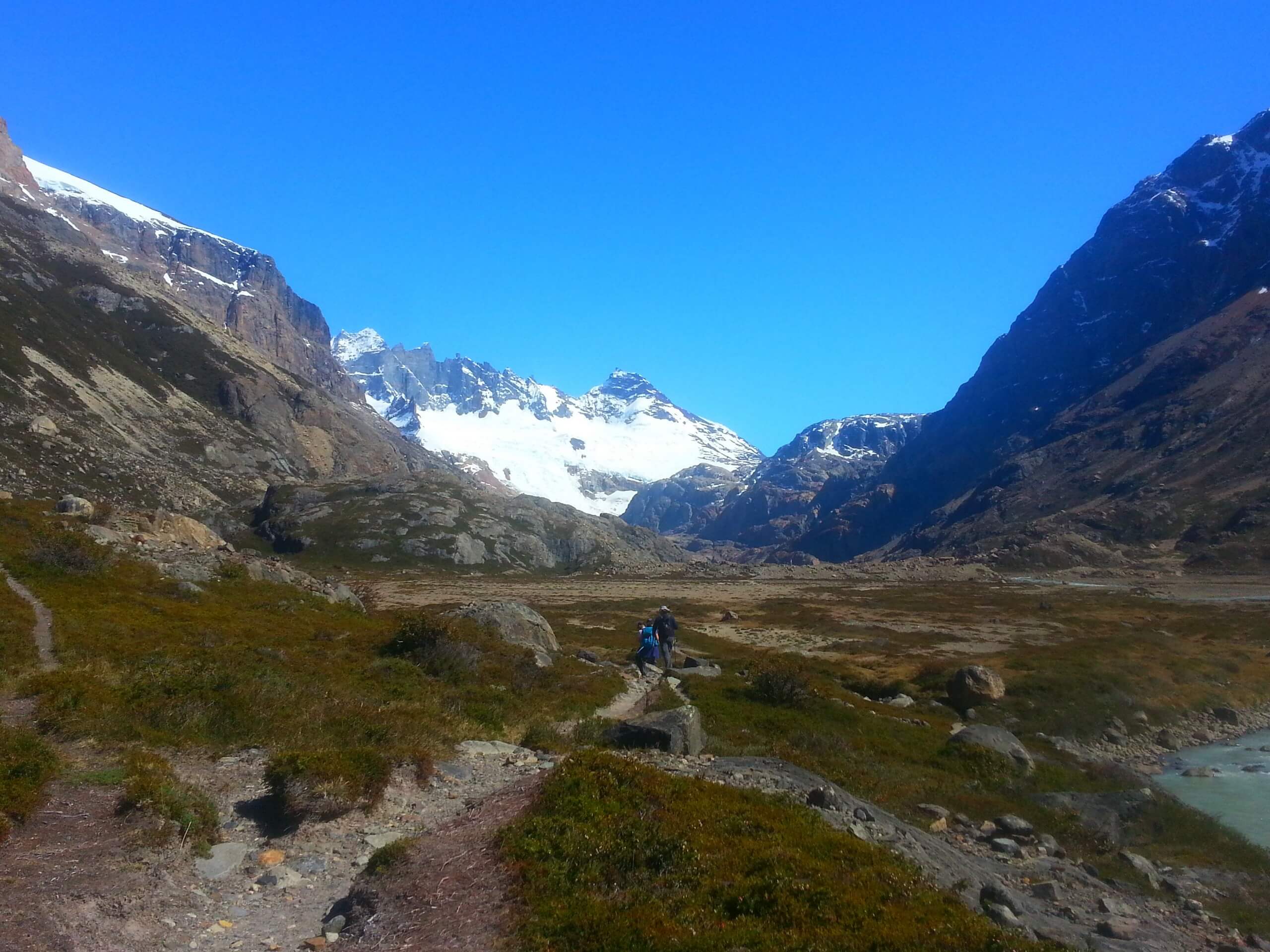 Beautiful valley in Patagonia