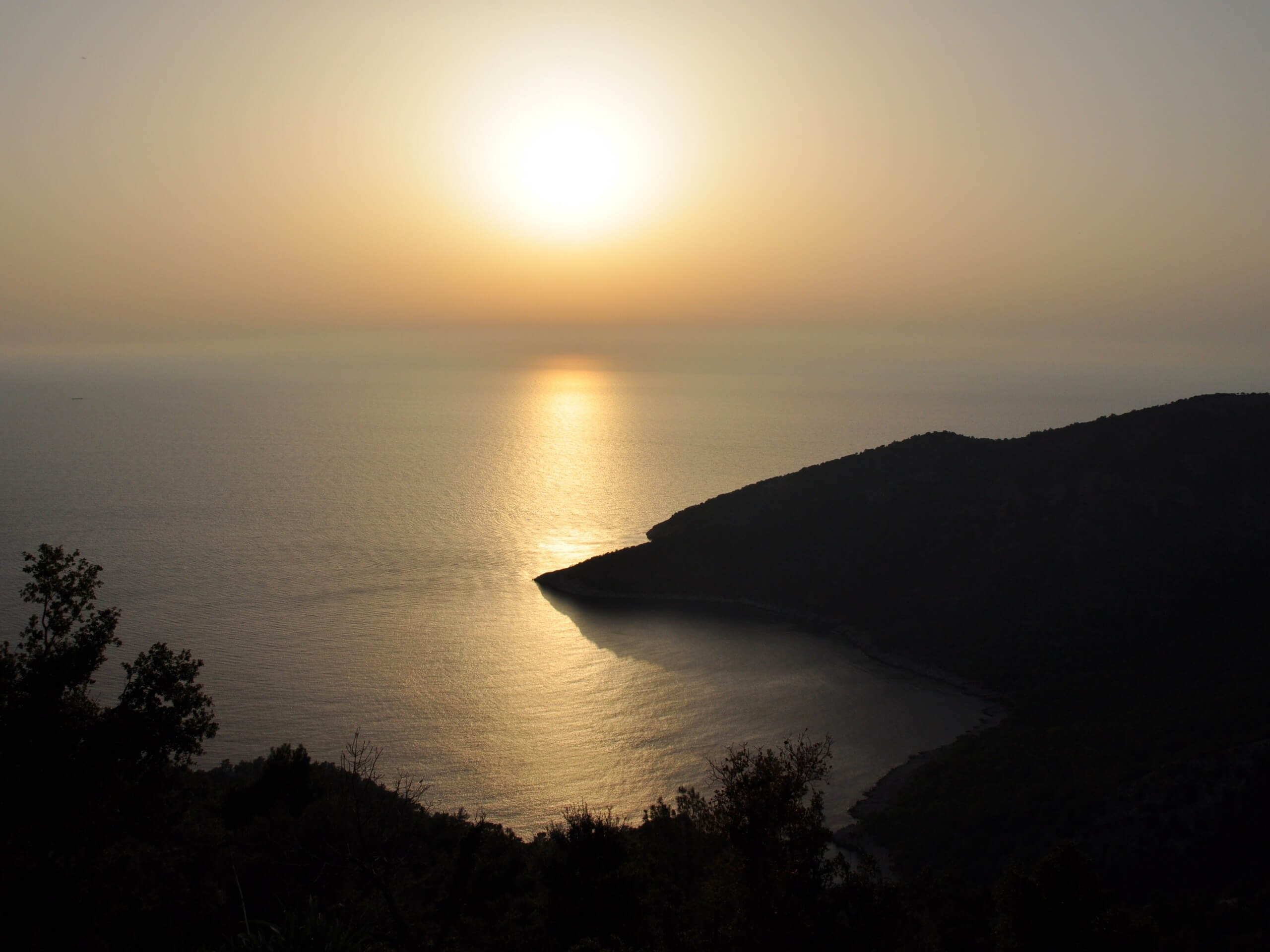 Sunset over the Turkian Coast