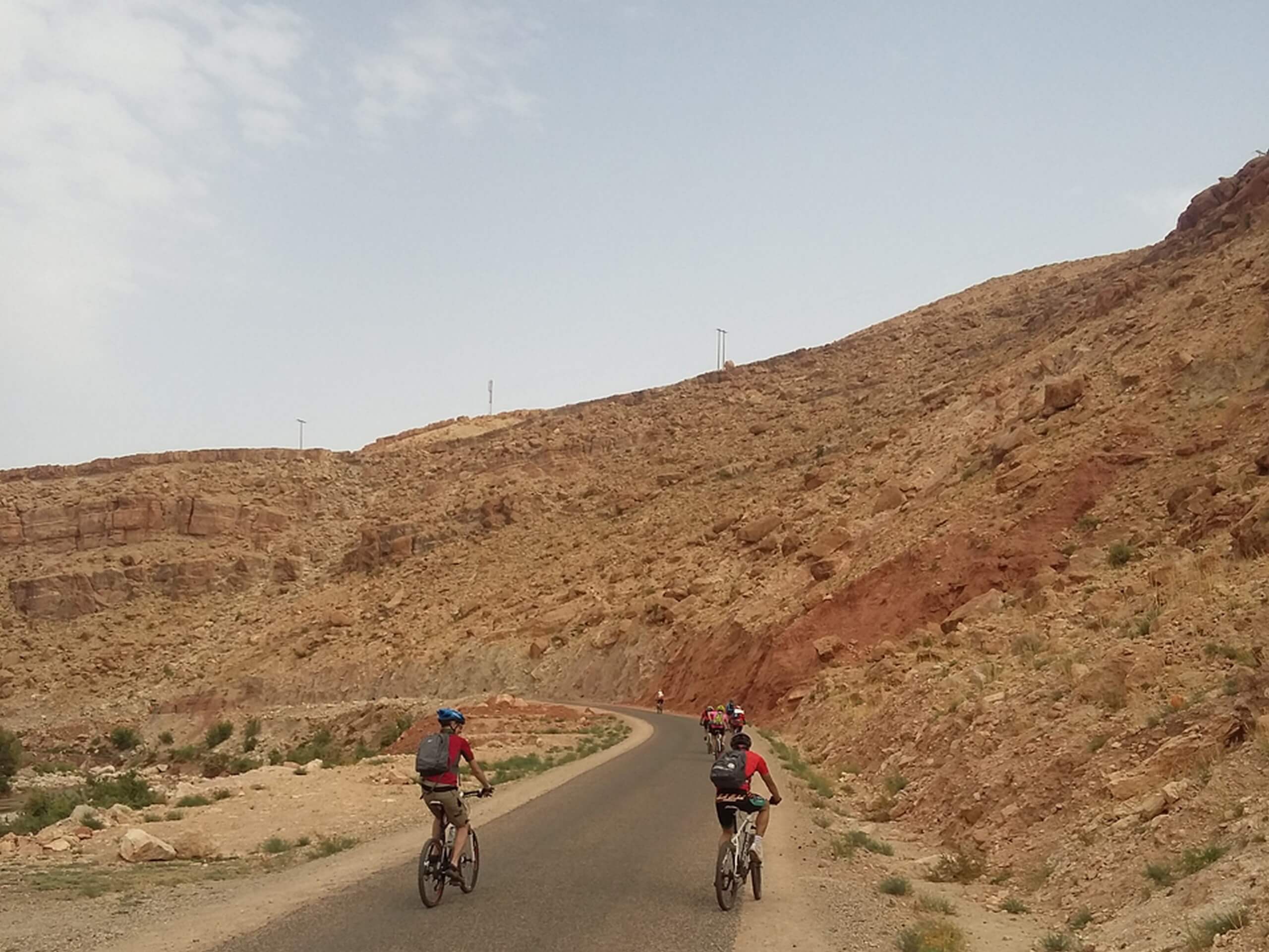 Exploring Morocco while on bike