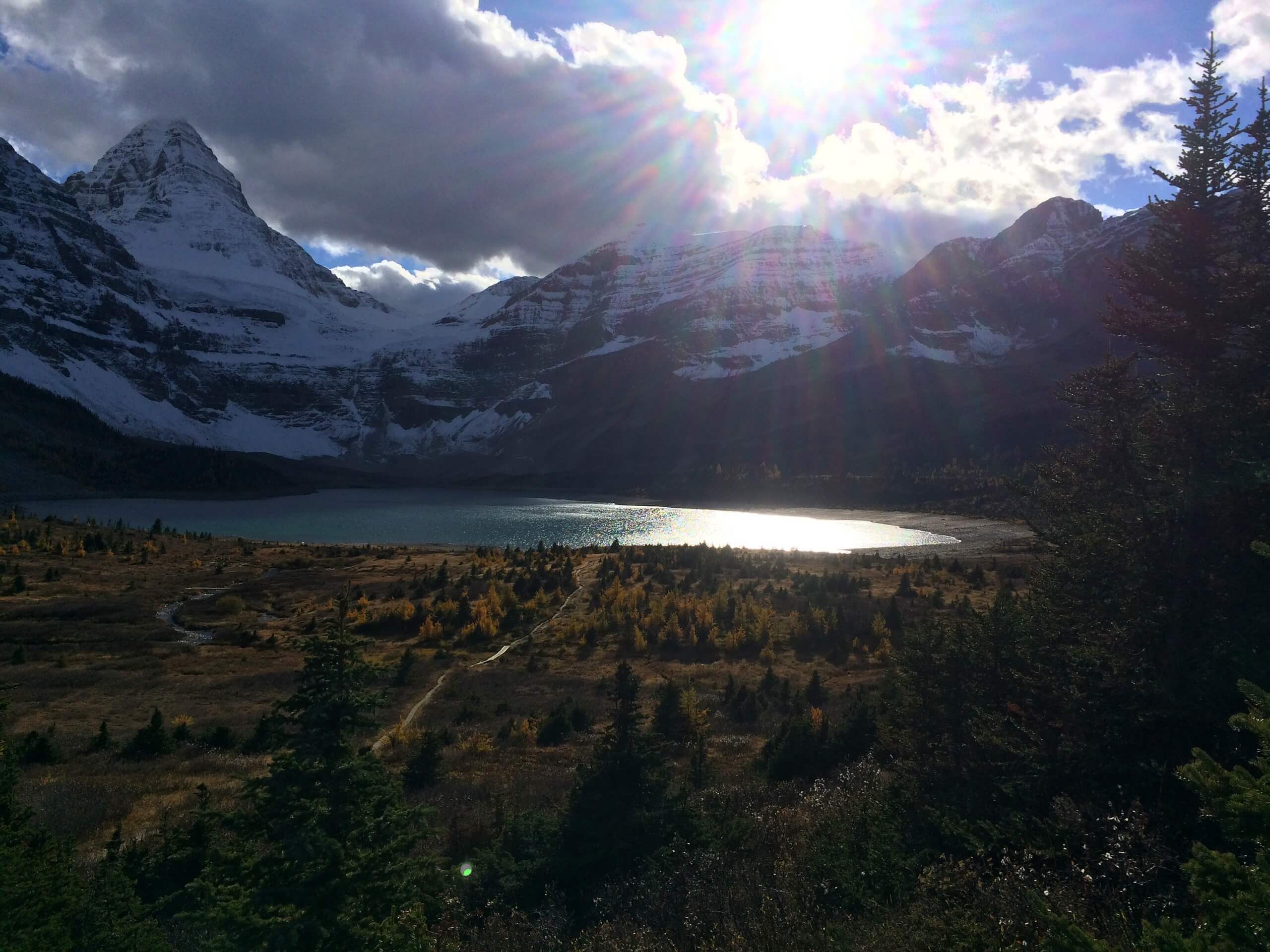 Clouds over Mt Assiniboine