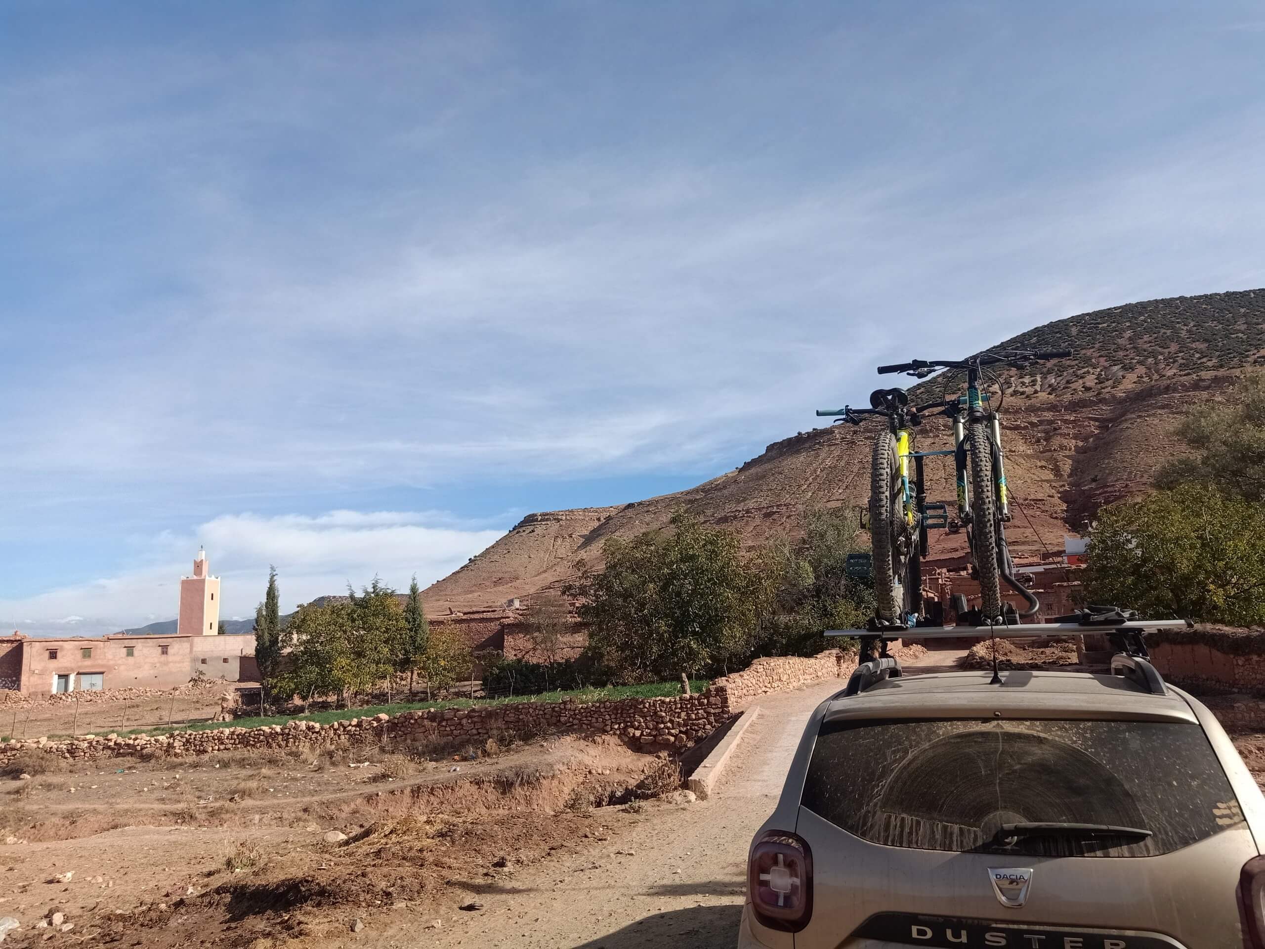 Biking in Morocco