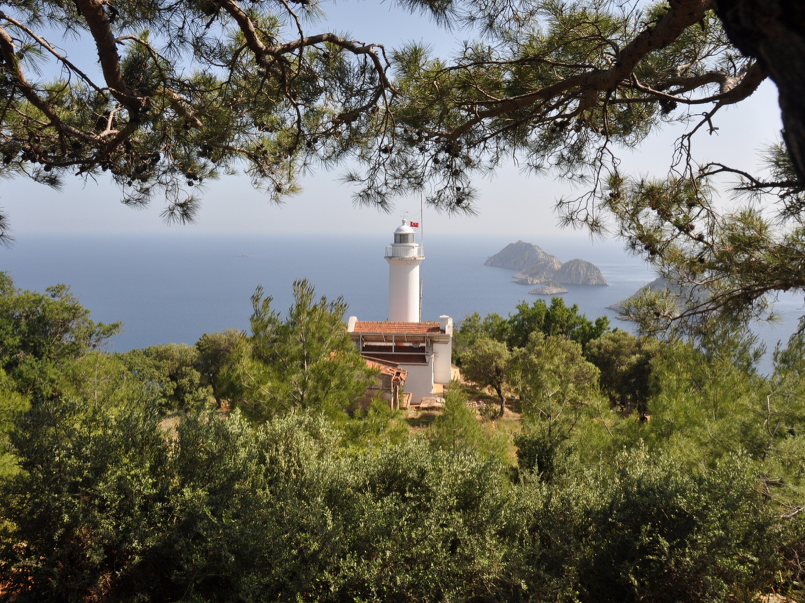 Gelidonia lighthouse in Turkey