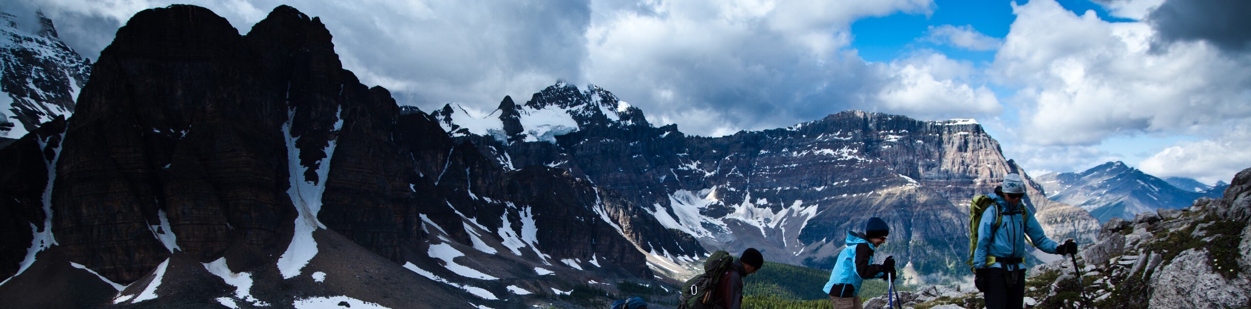 Backpacking near Mount Assiniboine