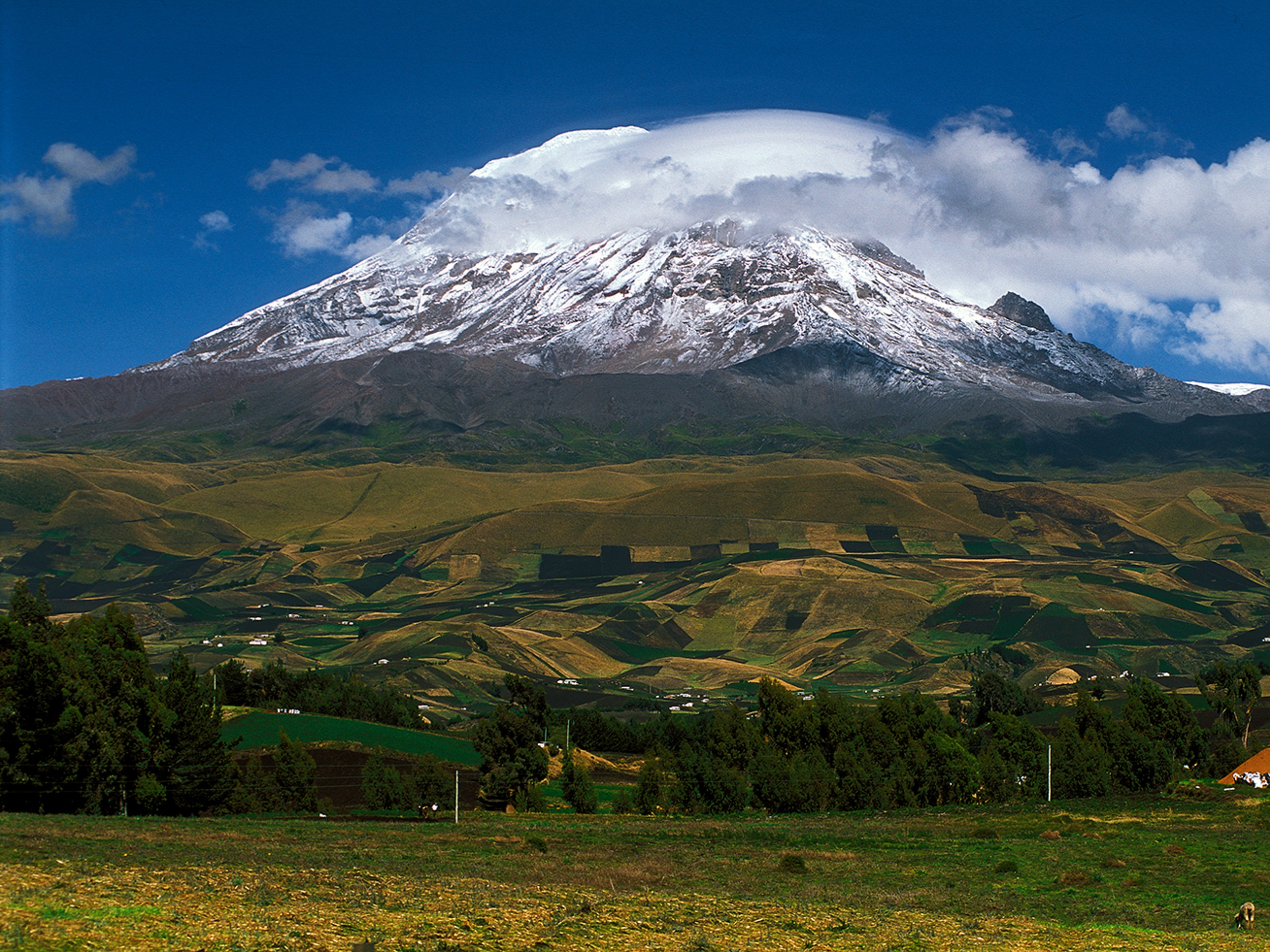 Beautiful mountain in Ecuador