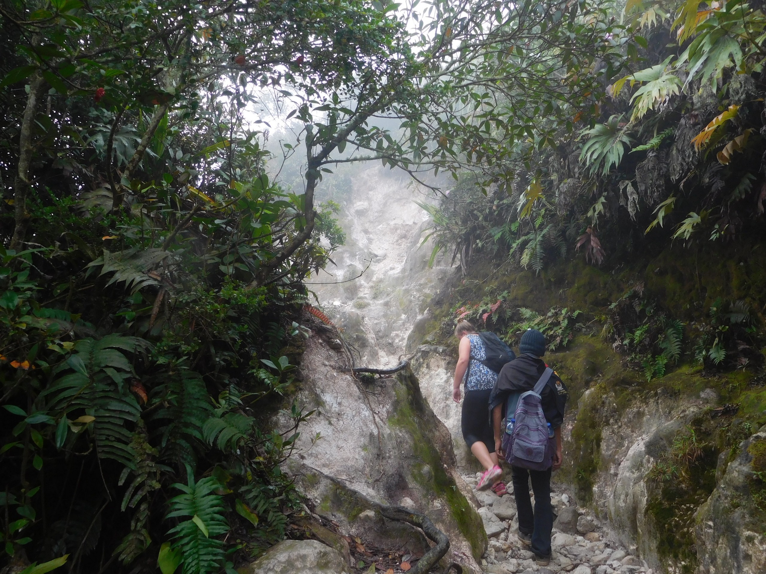 Sumatra - mt Sibayak Climb 2