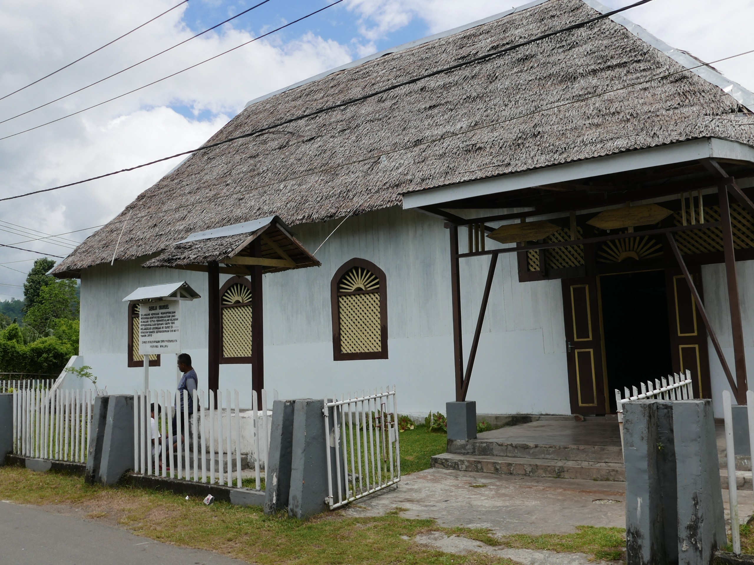 Old church in North Ambon, Maluku