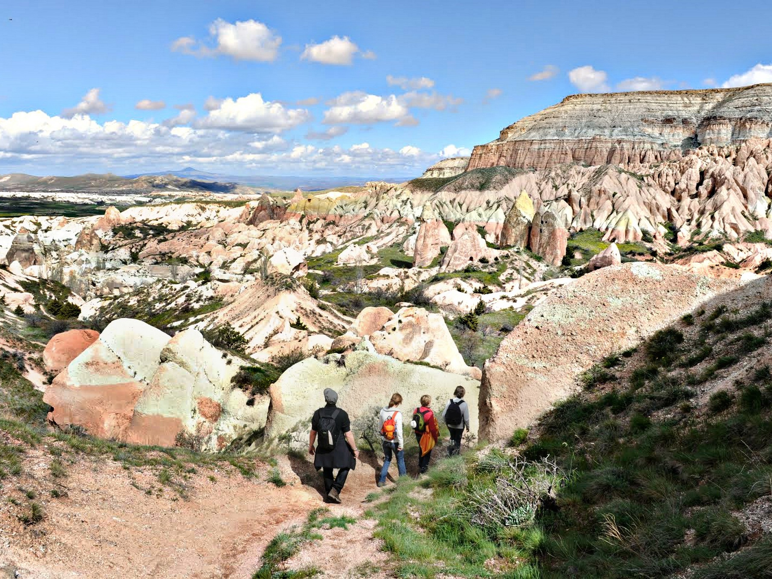 Walking in the Red Valley (Turkey)