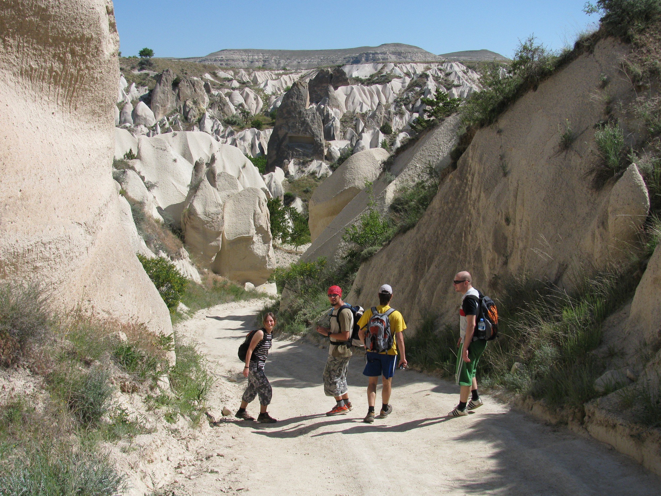 Group of friends in Cappadocia