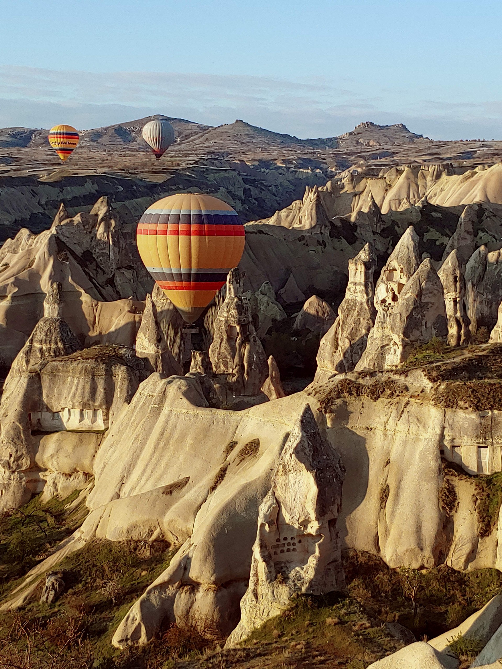Hot air baloon above Cappadocia