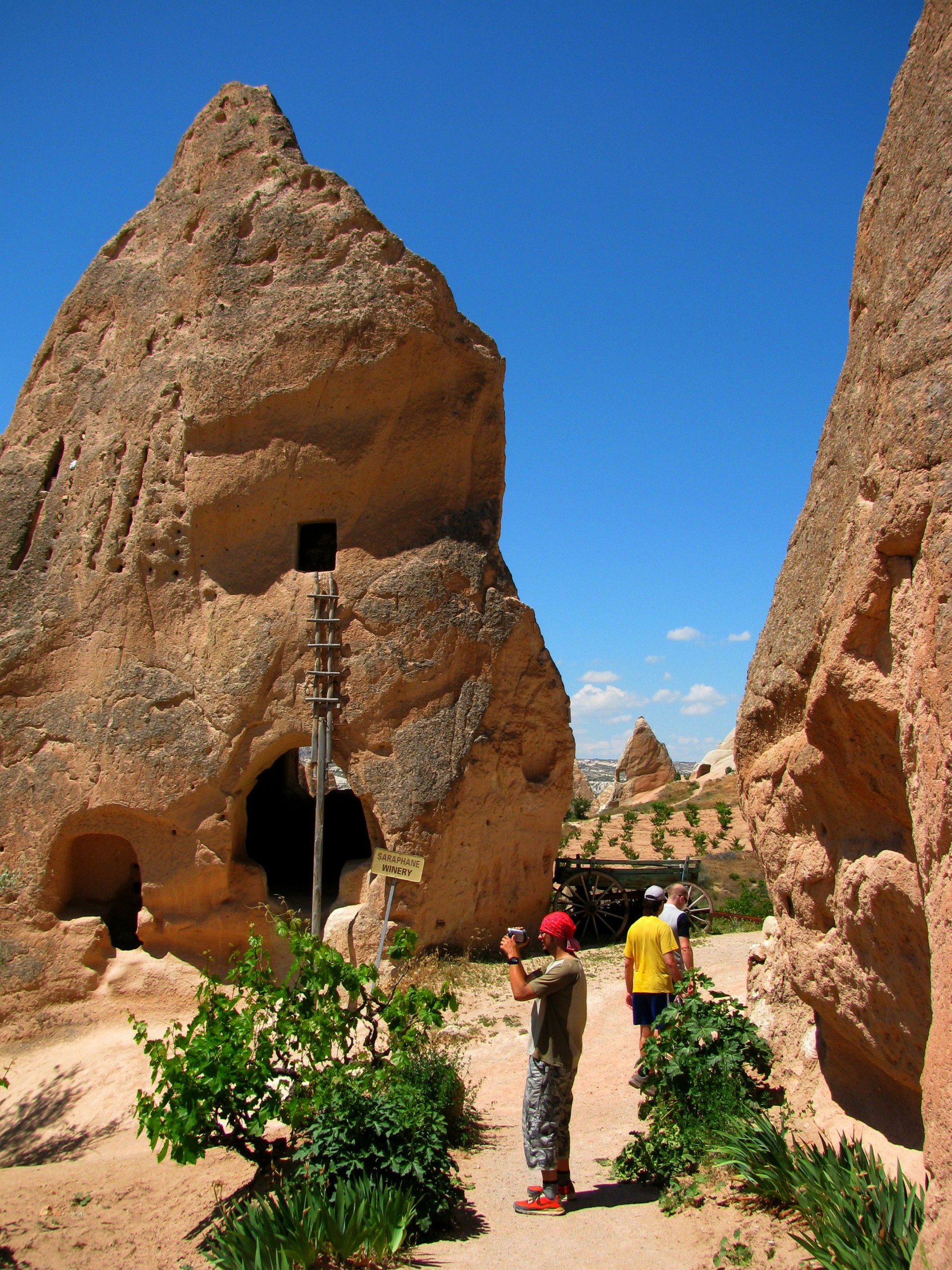 Walking trails in Cappadocia, Turkey