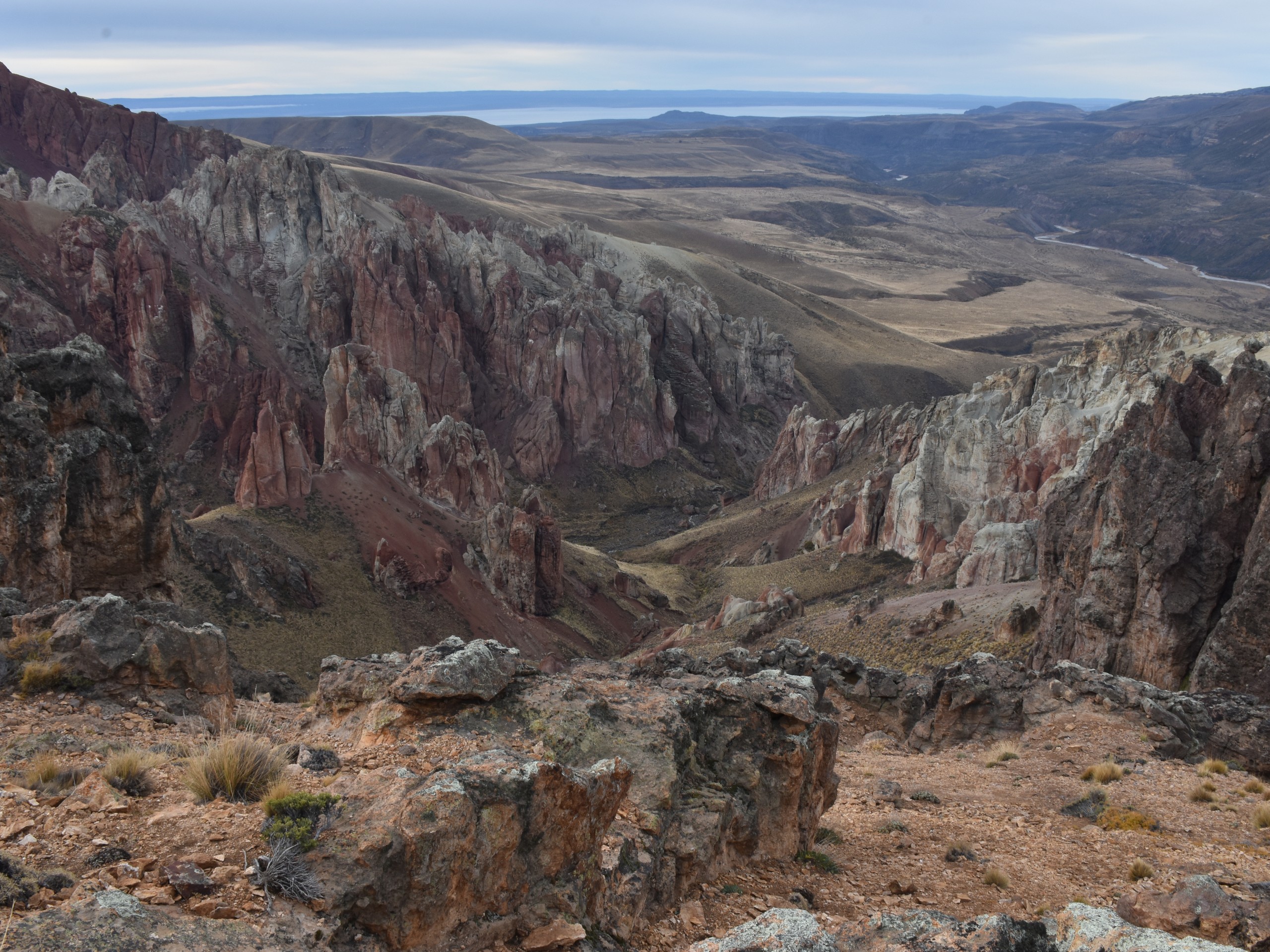 Beautiful Andean mountains in Chile