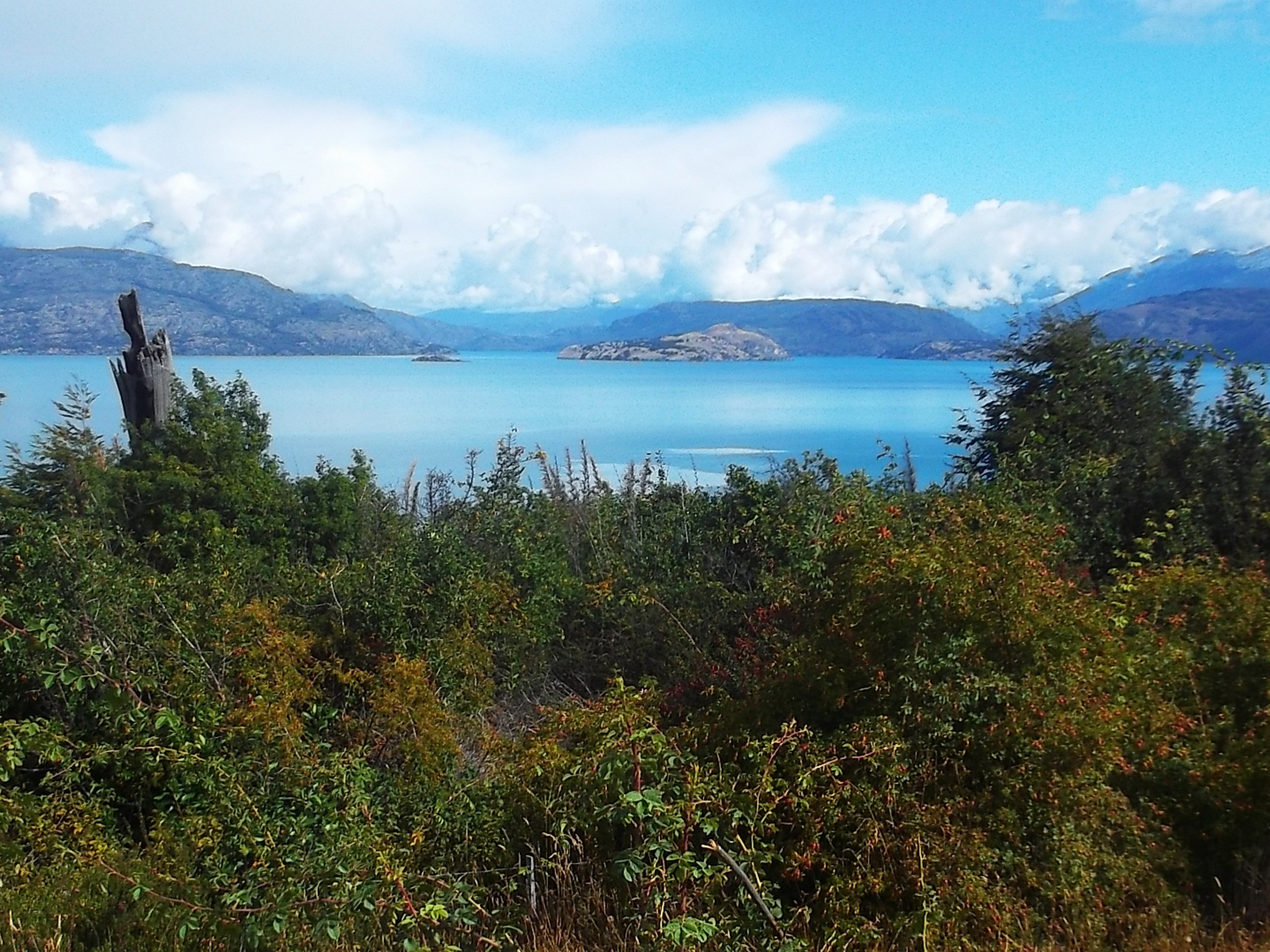 Lago Carrera, seen while on self-drive tour in Aysen