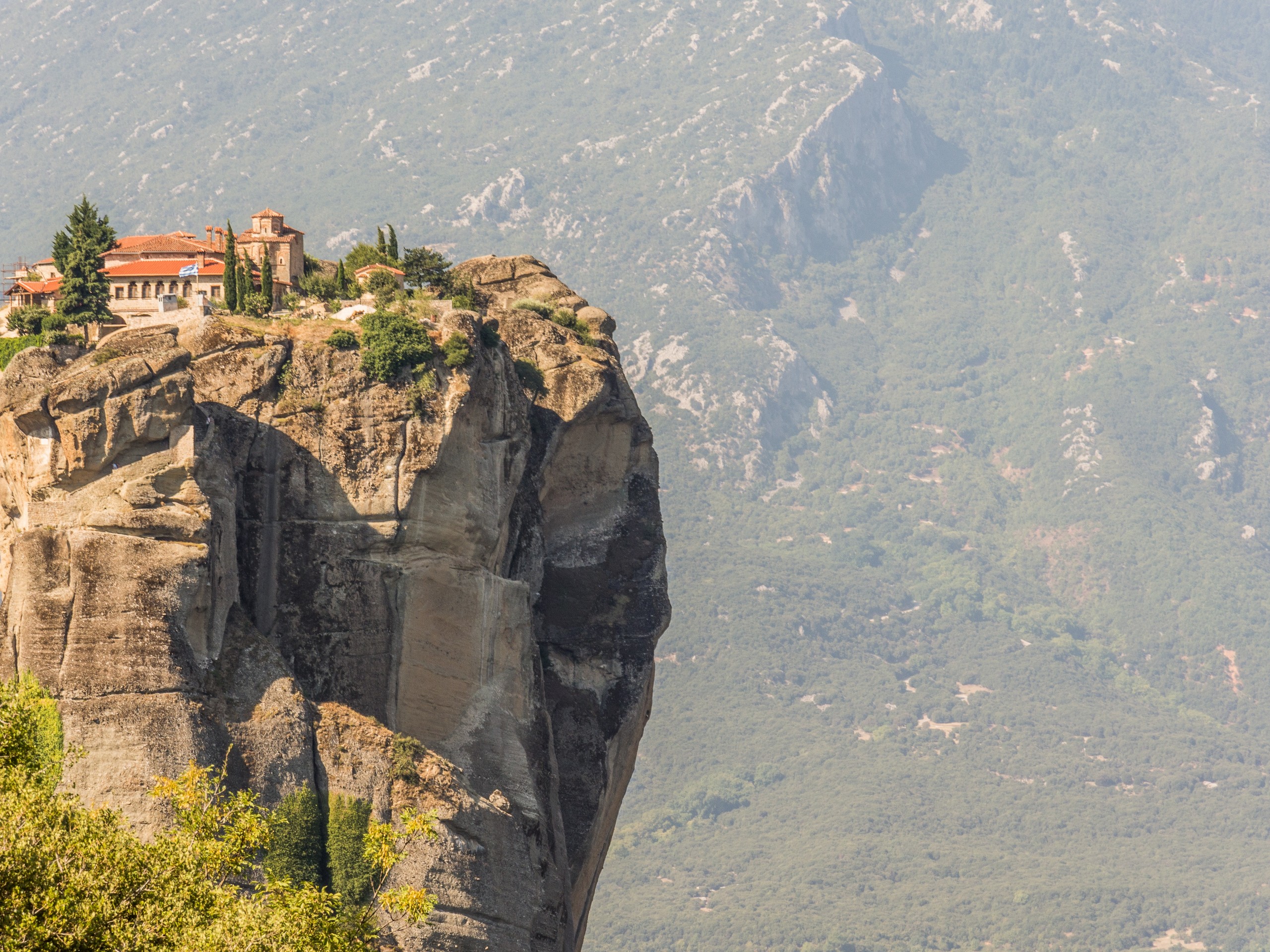 Monastery of the Holy Trinity (part of Meteora) in Kalambaka, Greece.