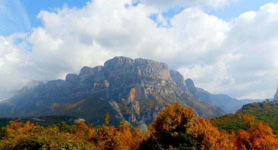 Mountain views in Zagori region, Greece