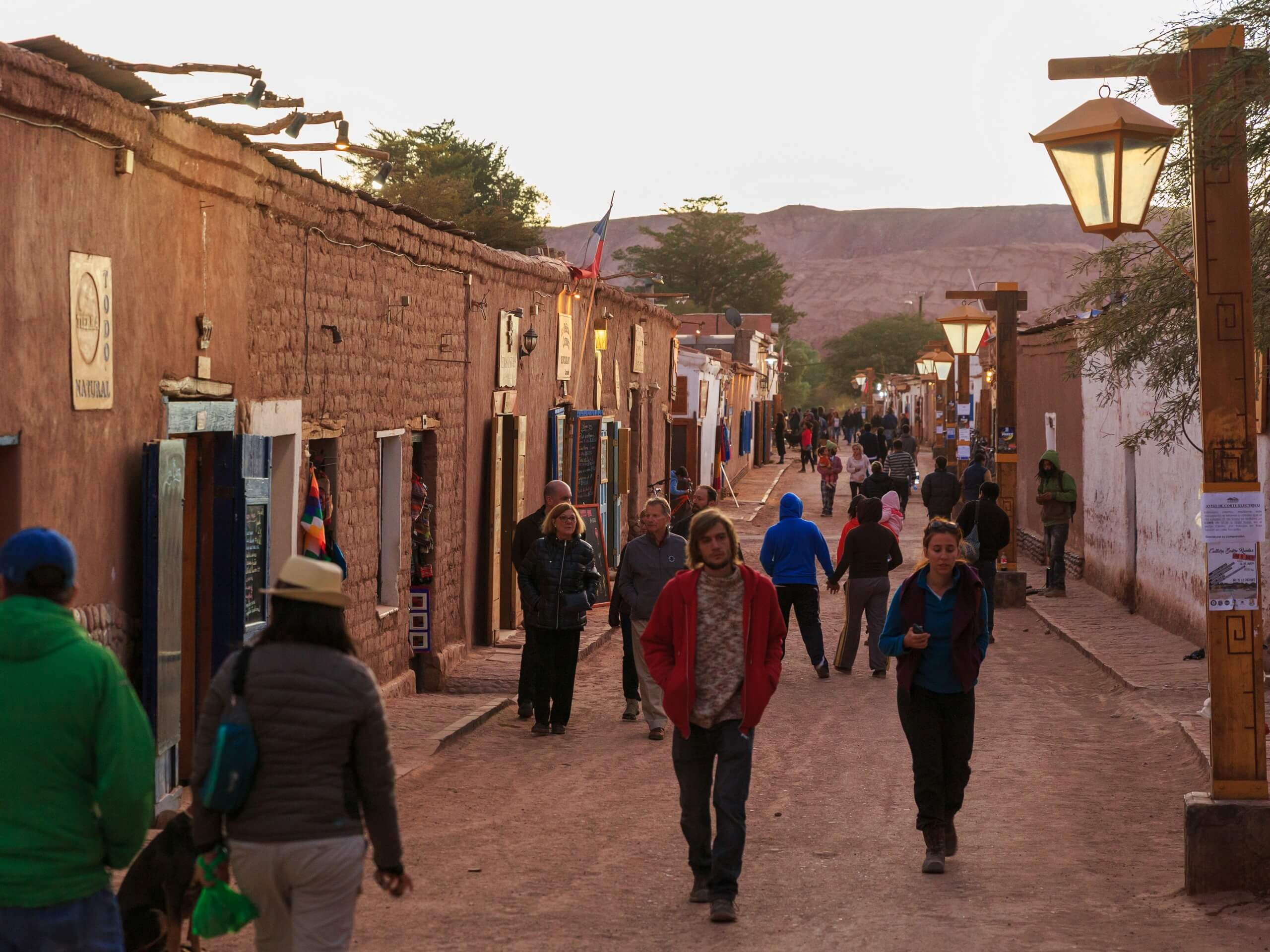 Visiting San Pedro de Atacama while on a tour