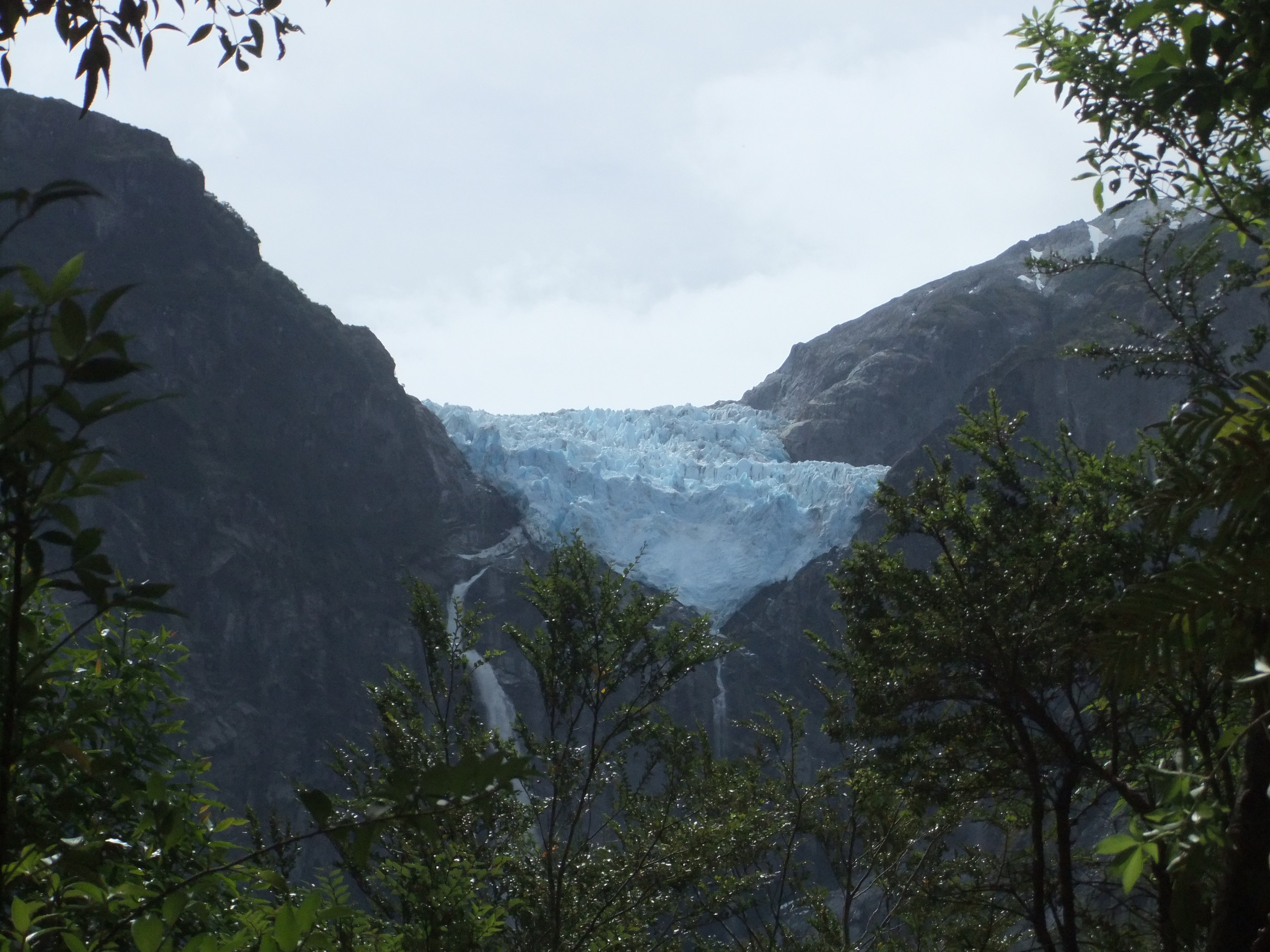 Huge glacier seen in Patagonia