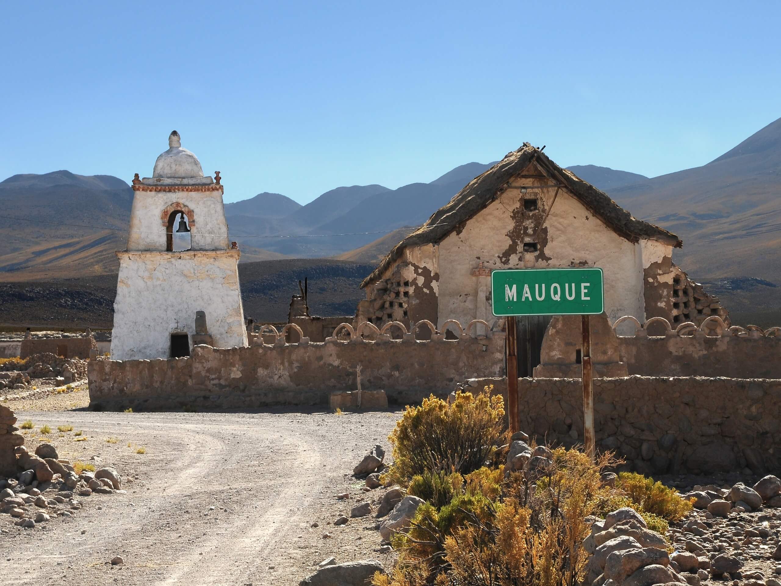 Iglesia de Mauque, seen in Colchane