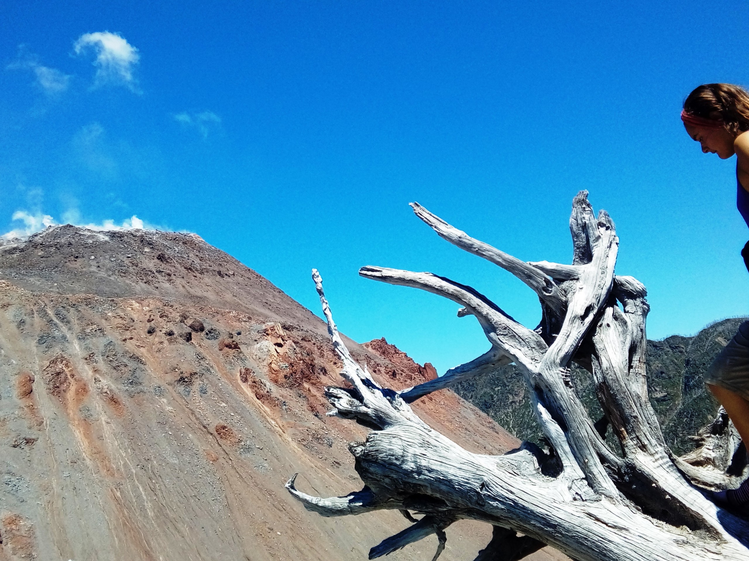 Chaiten volcano in Chile