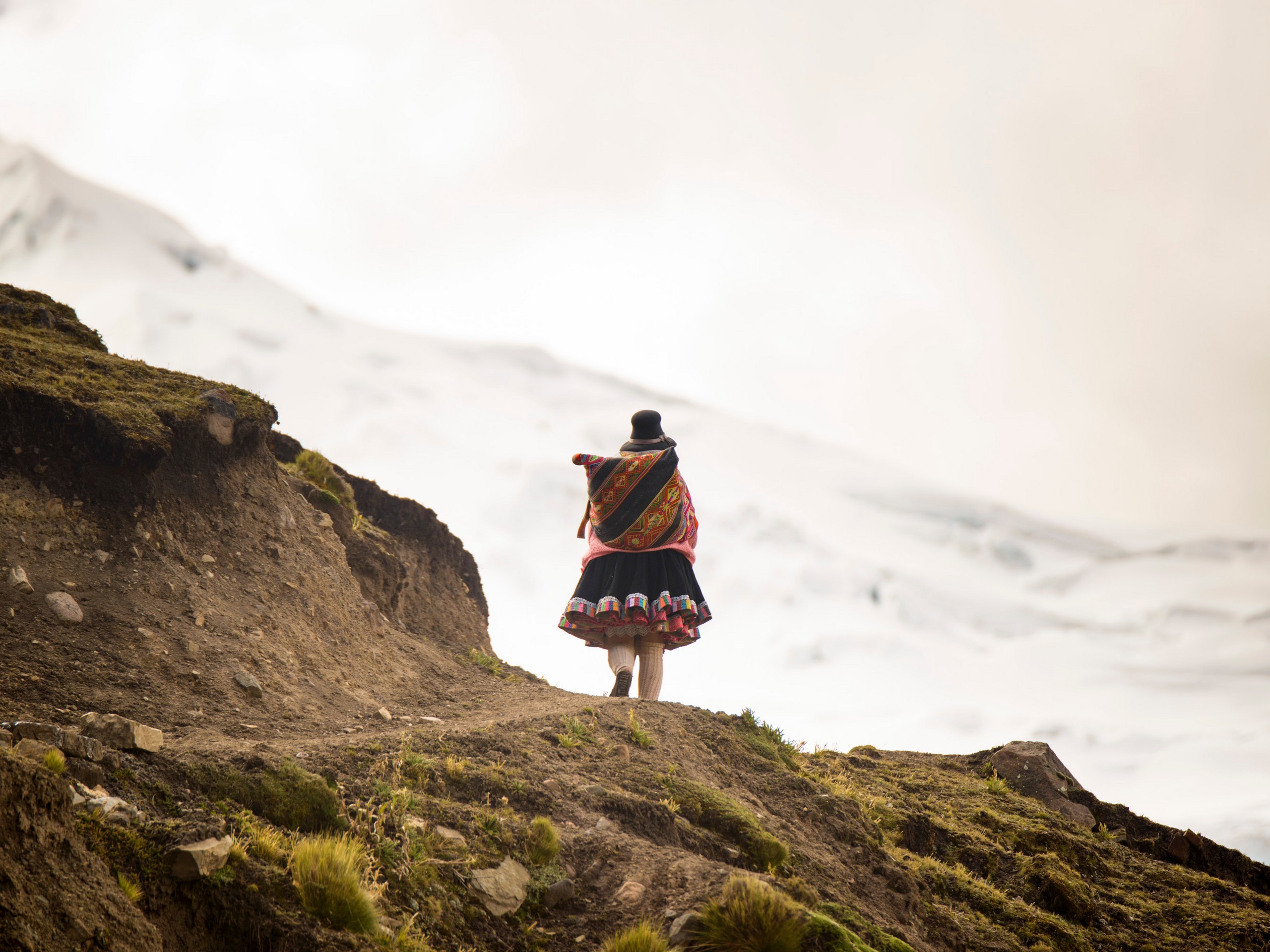 Rosalia Housekeeper on a hiking path