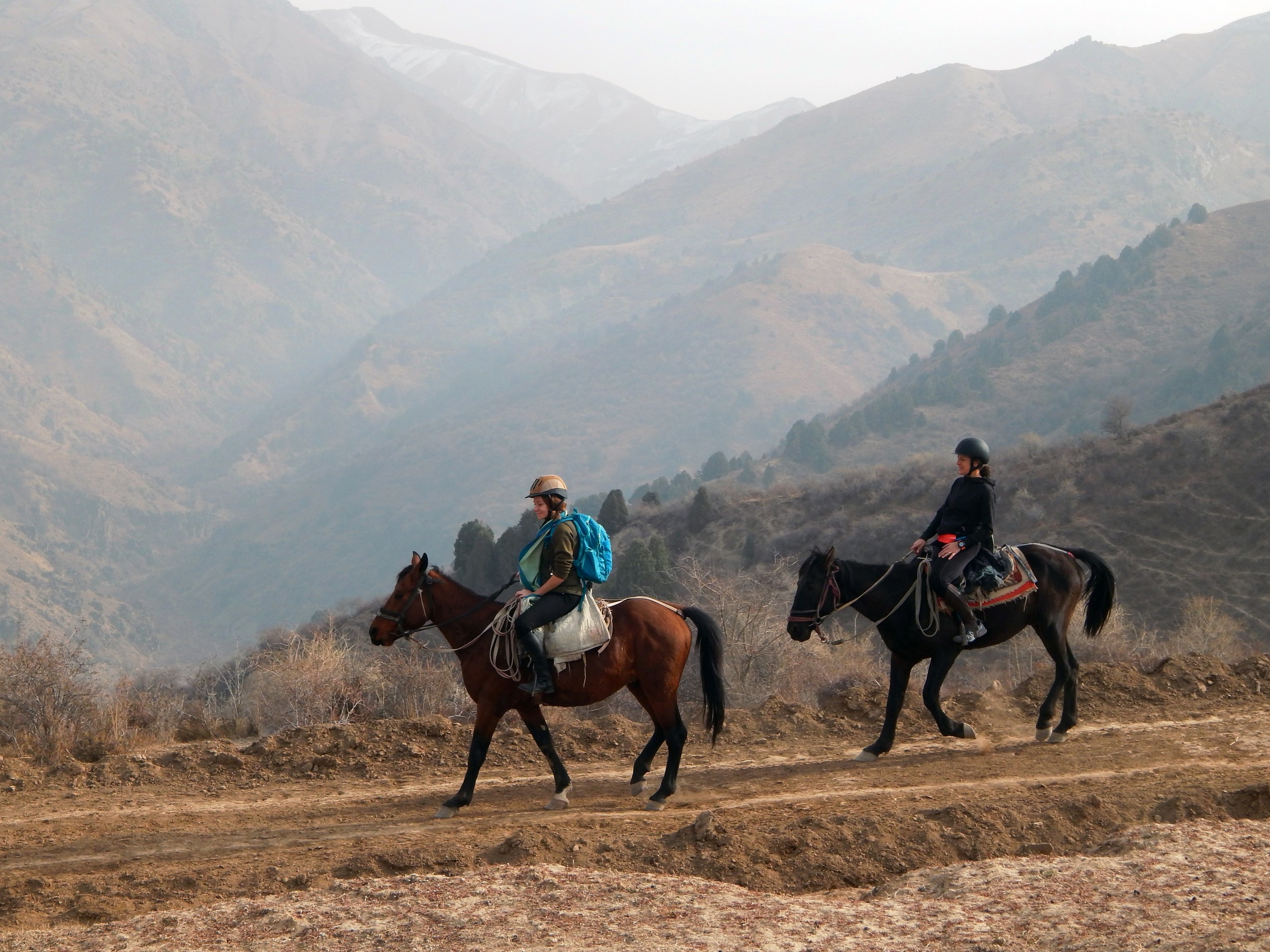 Horseback riding in Uzbekistan