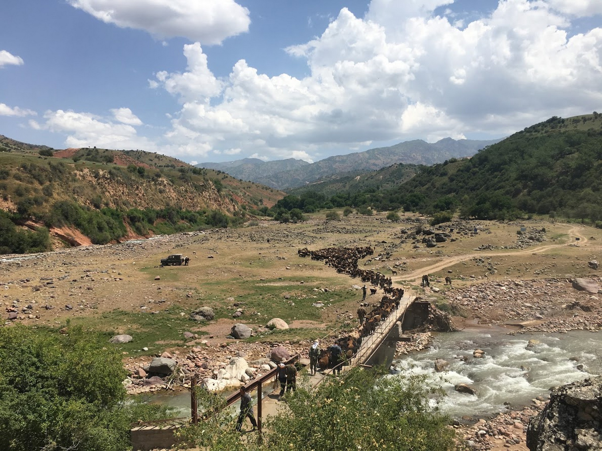 Uzbekistan countryside views