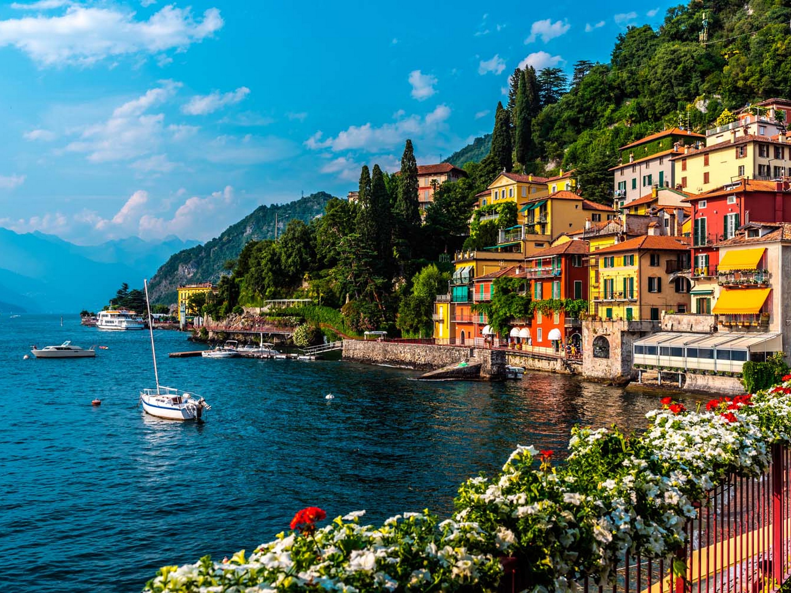 Menaggio town near Lake Como