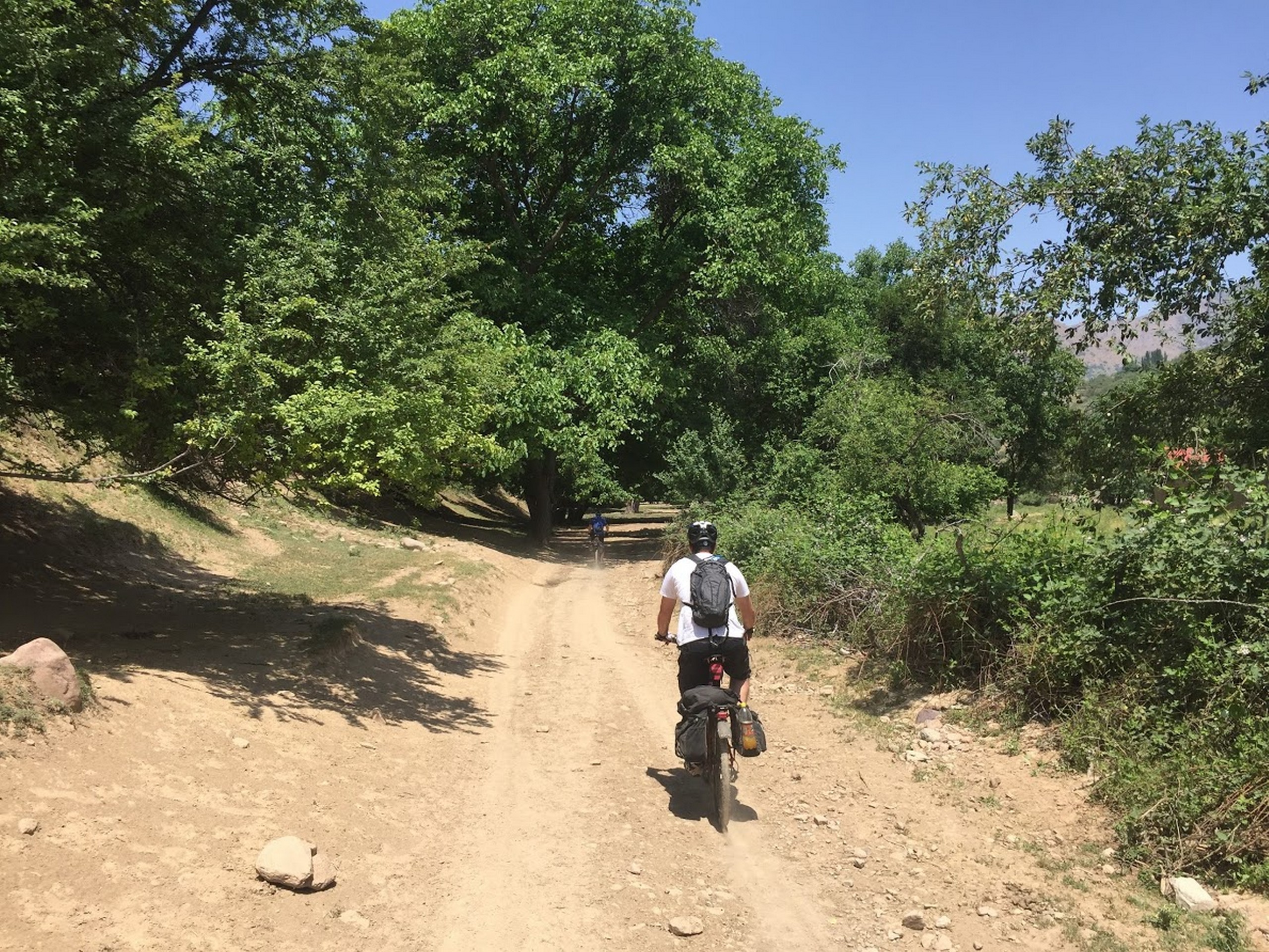 Country roads in Uzbekistan