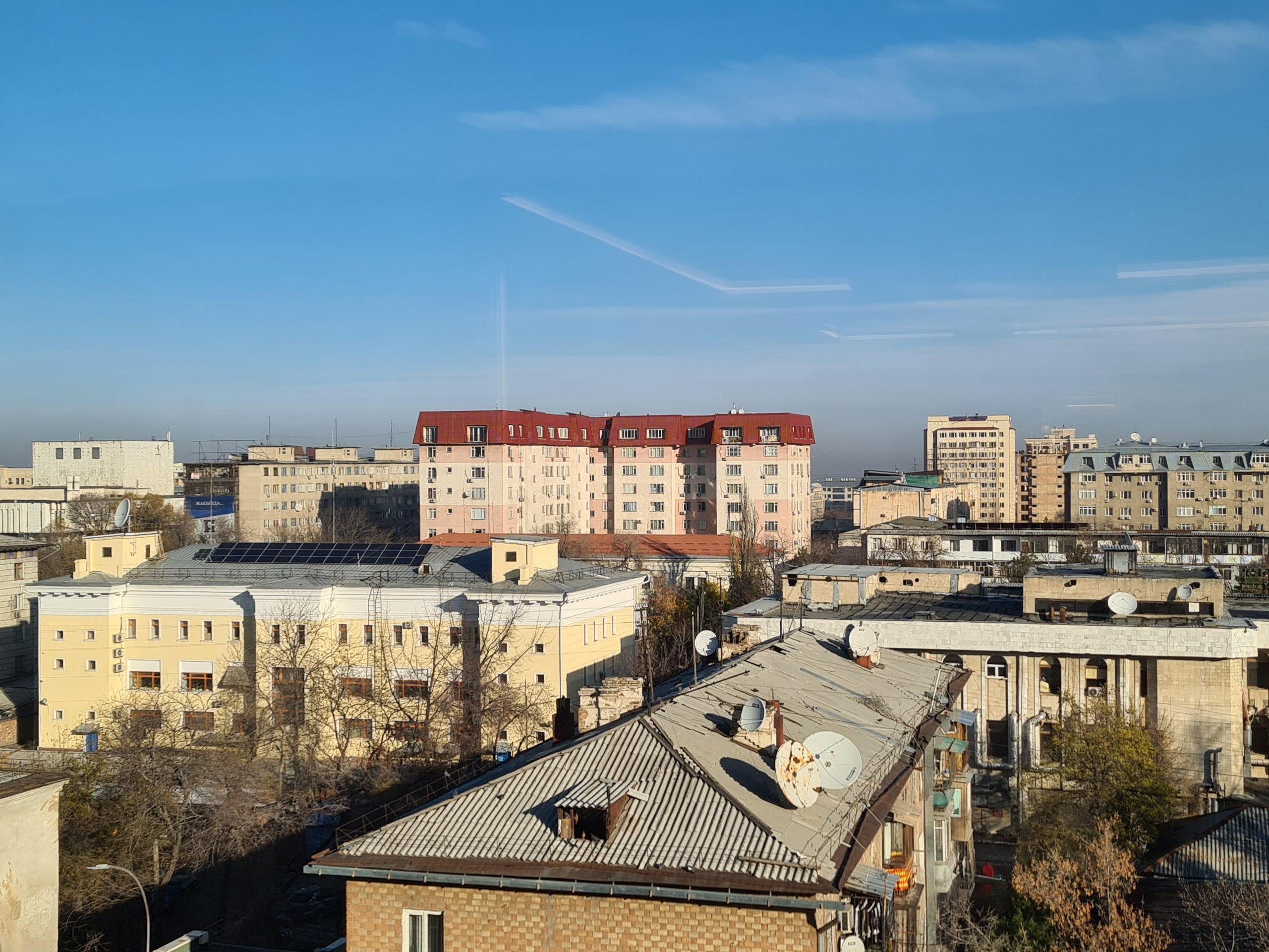 Old post-soviet architecture in Bishkek