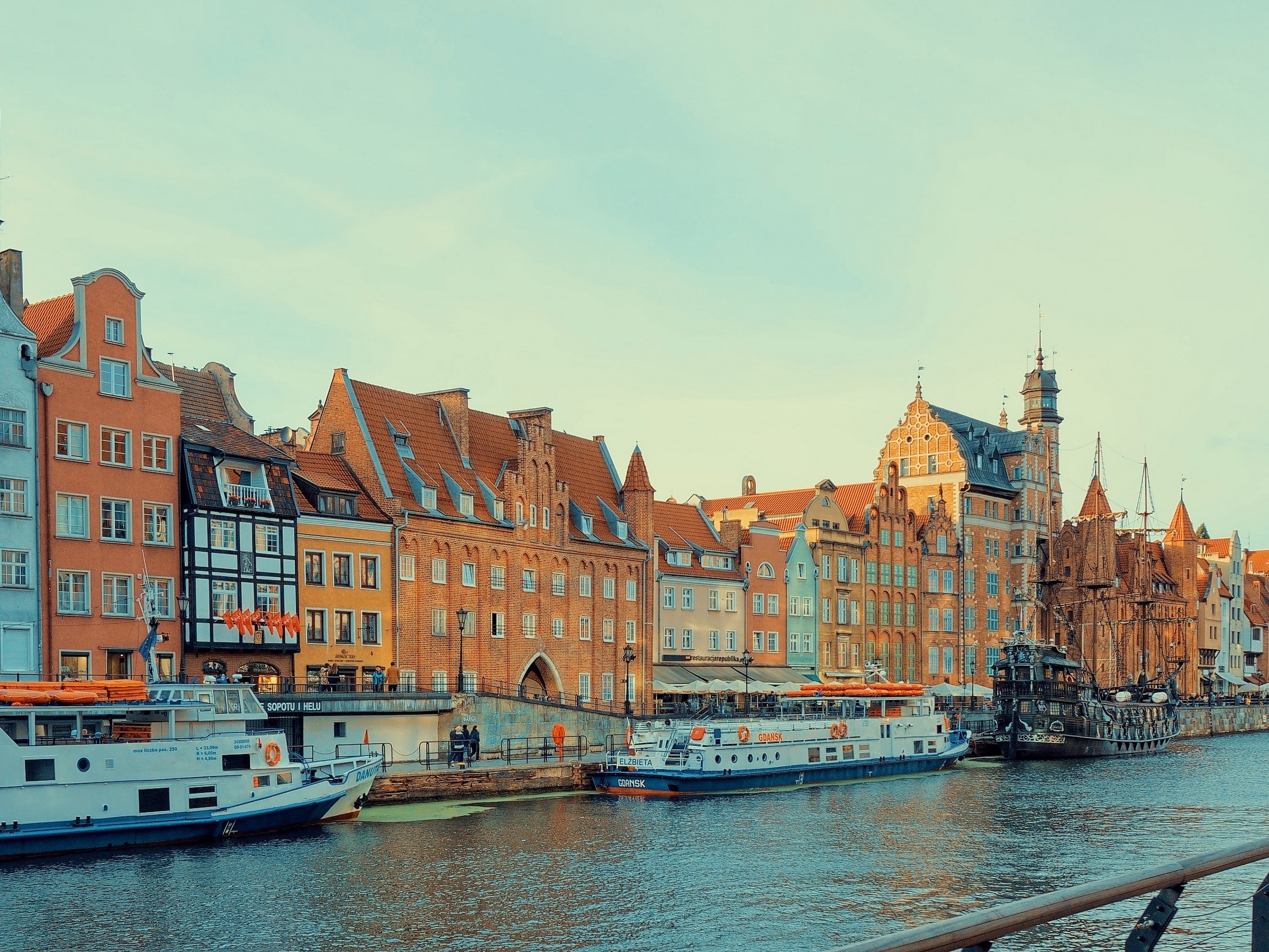 Gdansk along the coast