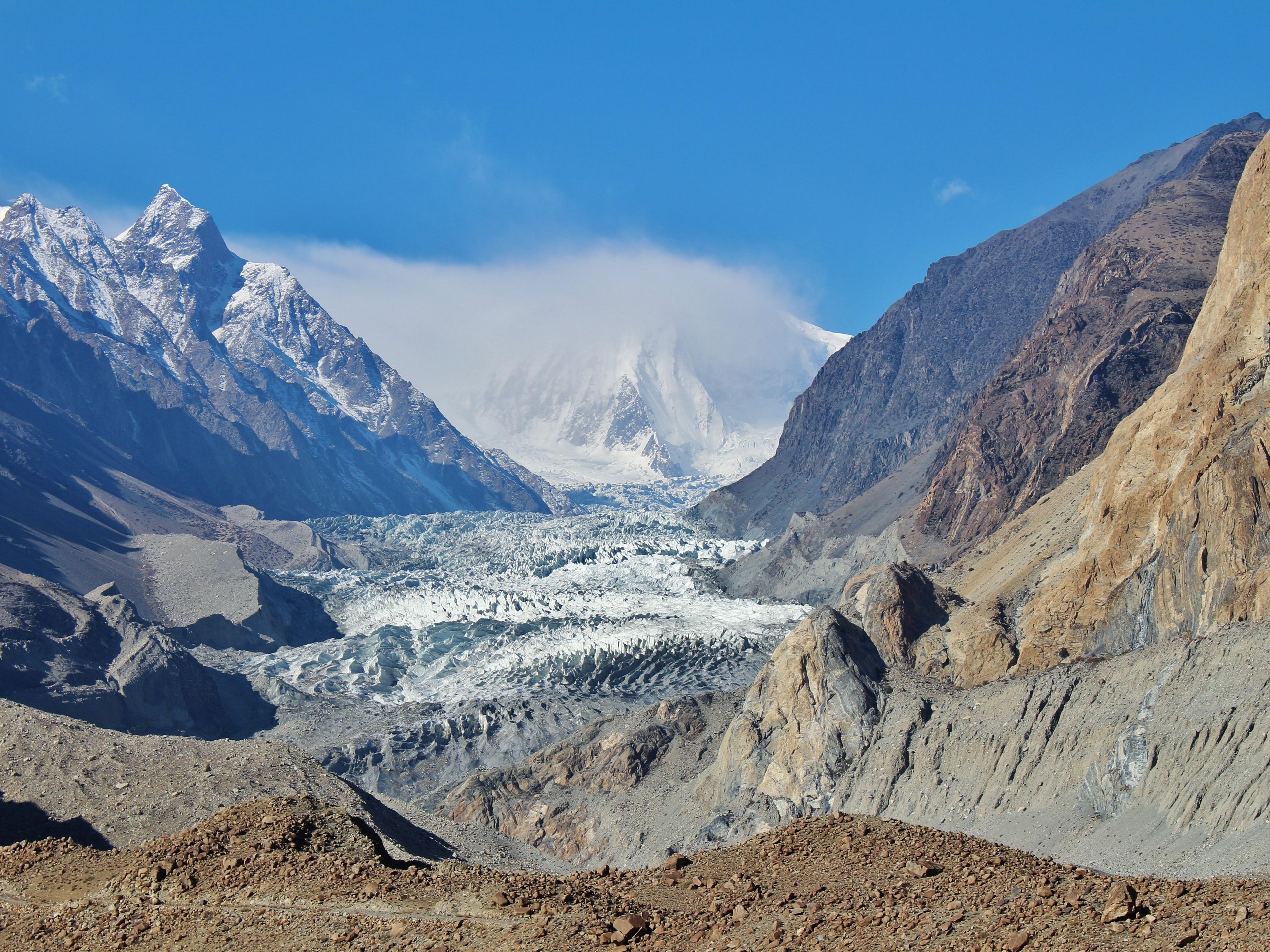 Passu glacier in Pakistan