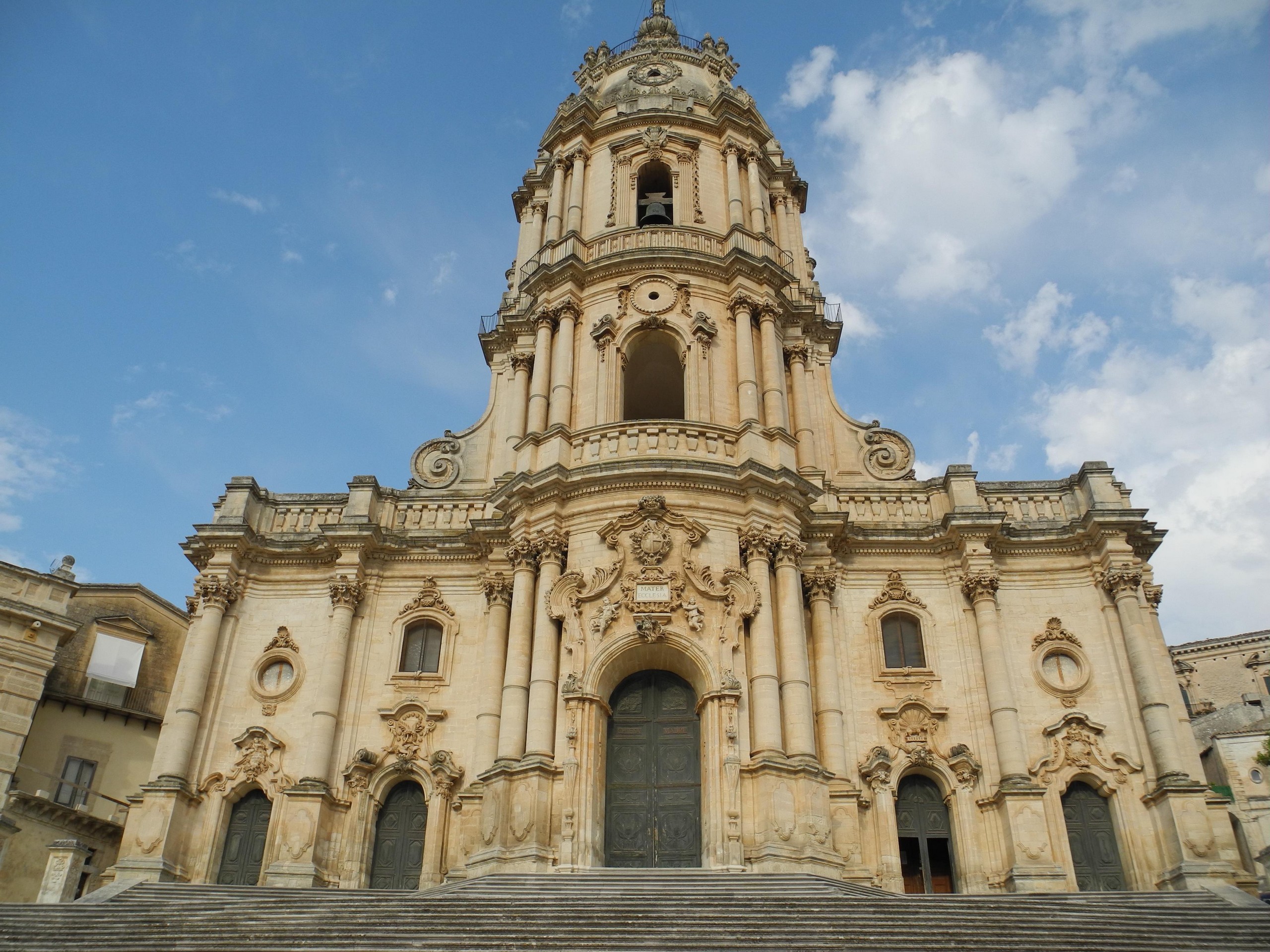 Beautiful Sicilian architecture in Modica