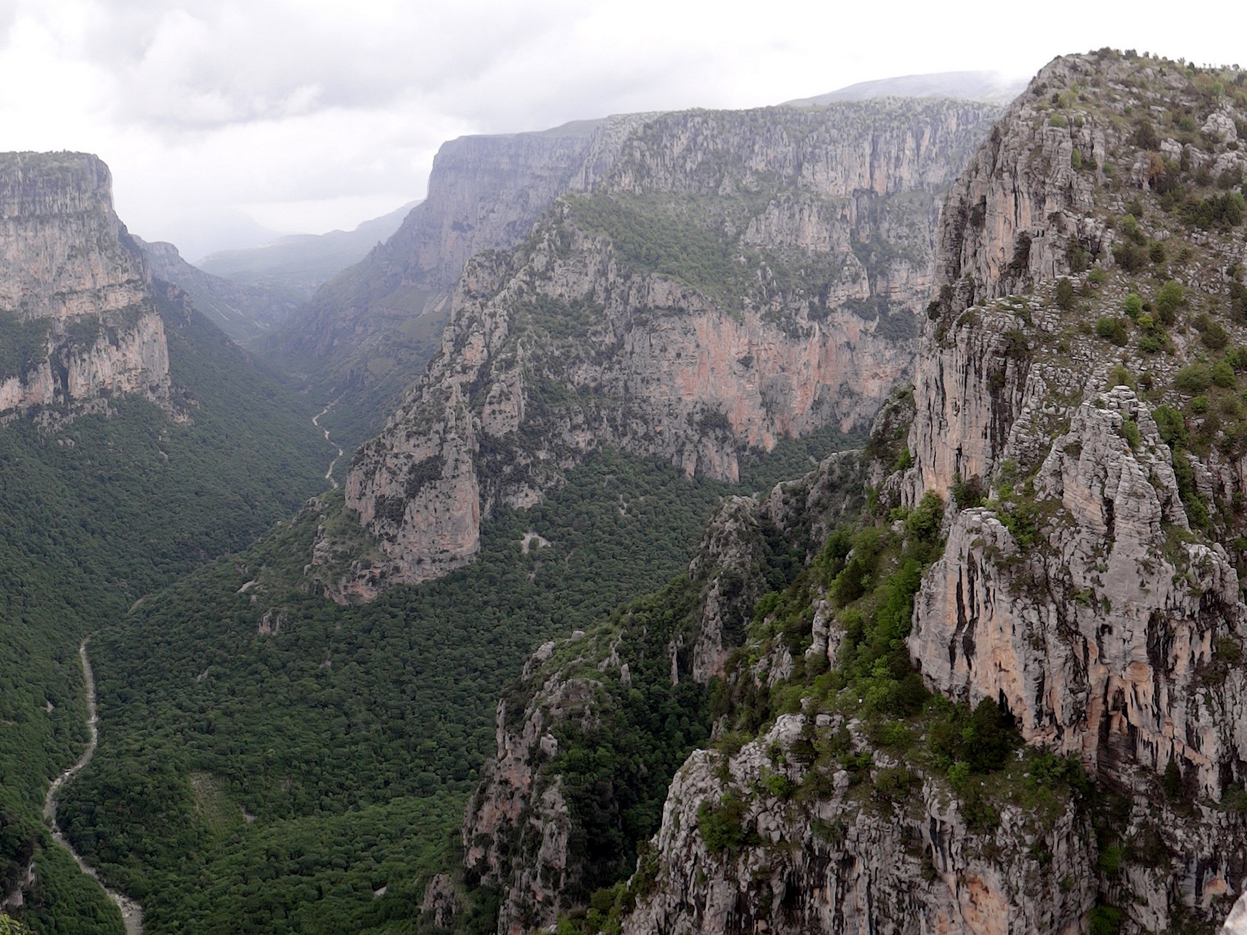 Vikos george in Greece