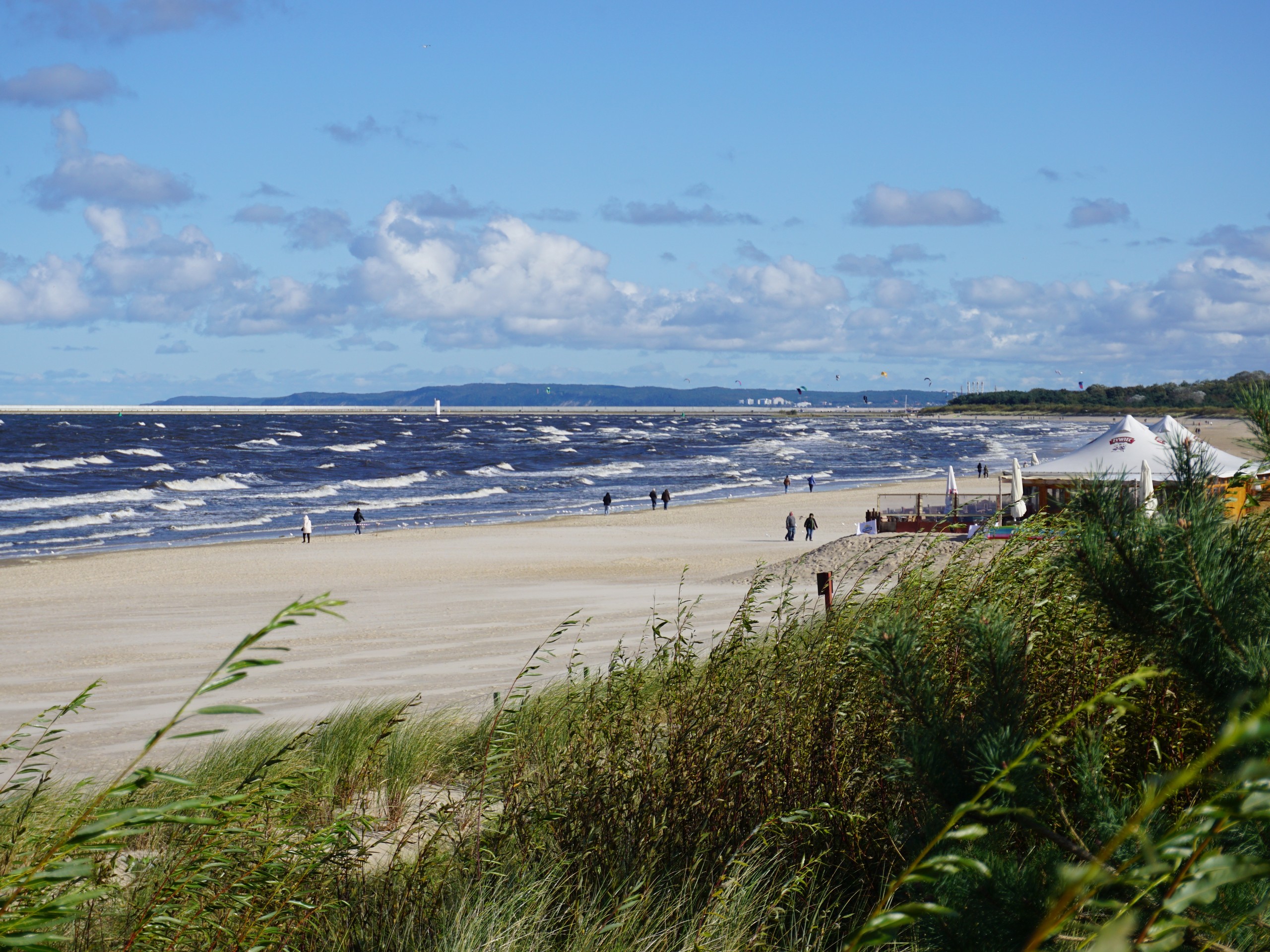 Usedom coastal views in Poland