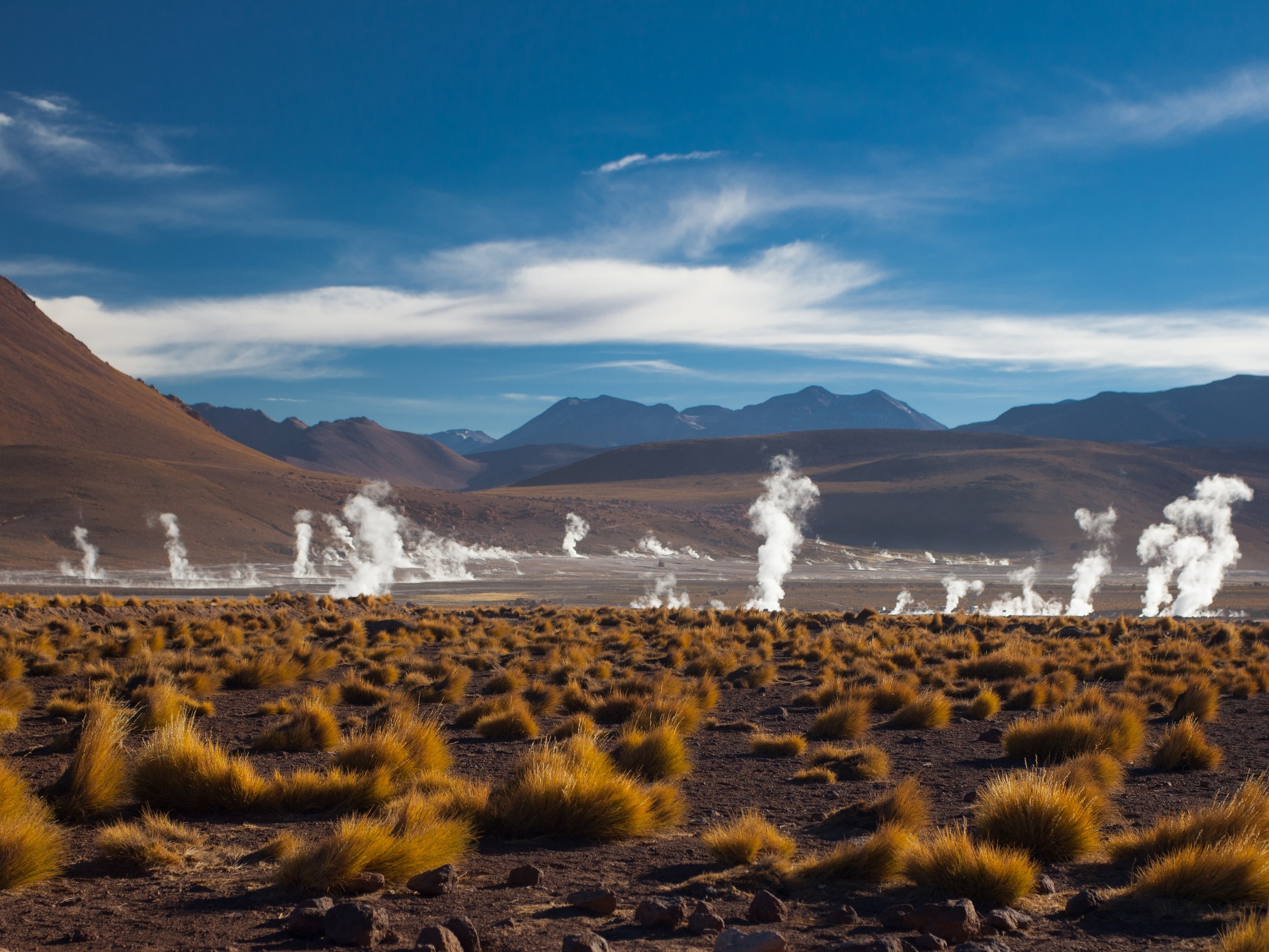 Geysers in Chile