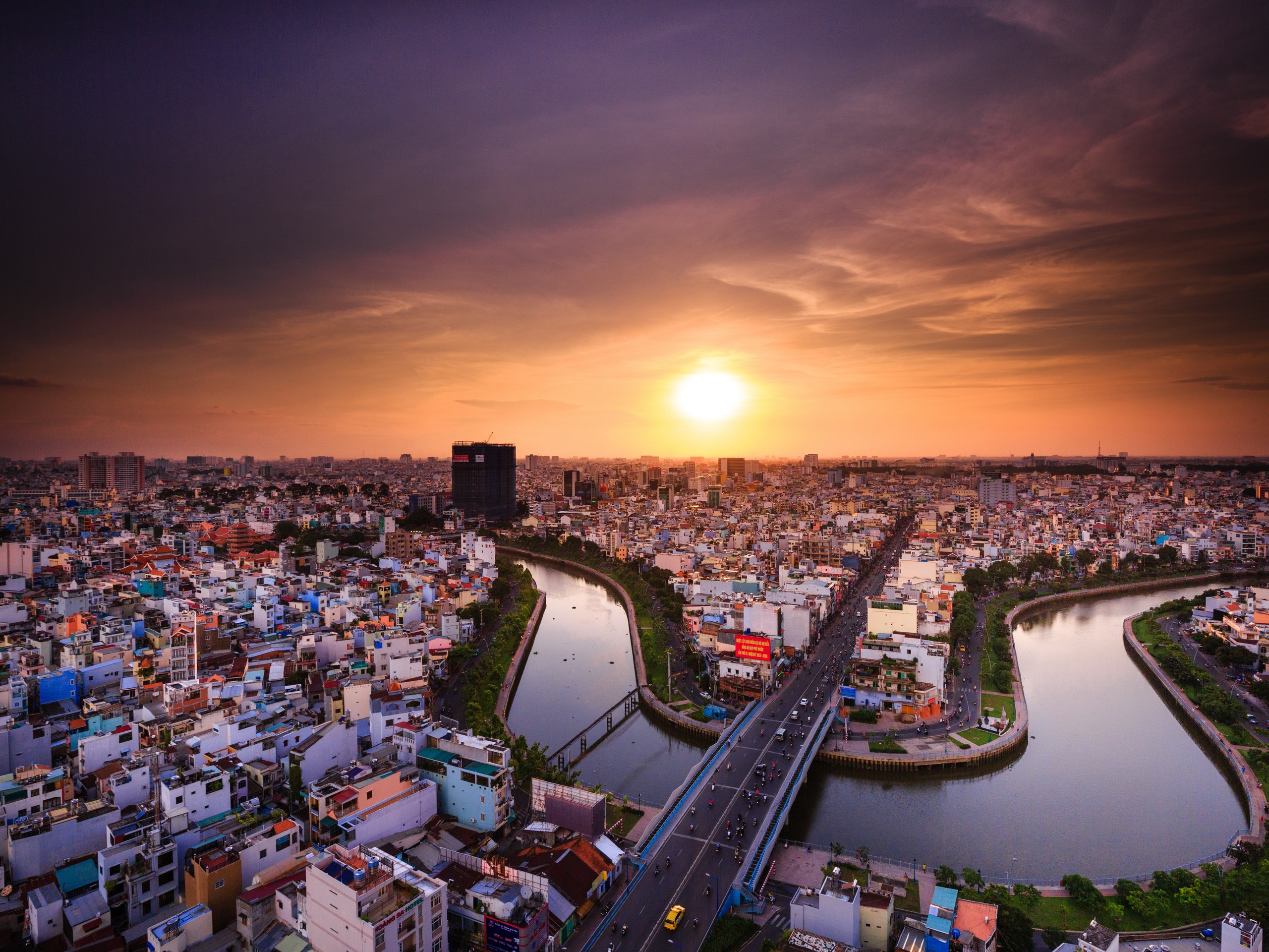 Ho Chi Minh City in Vietnam