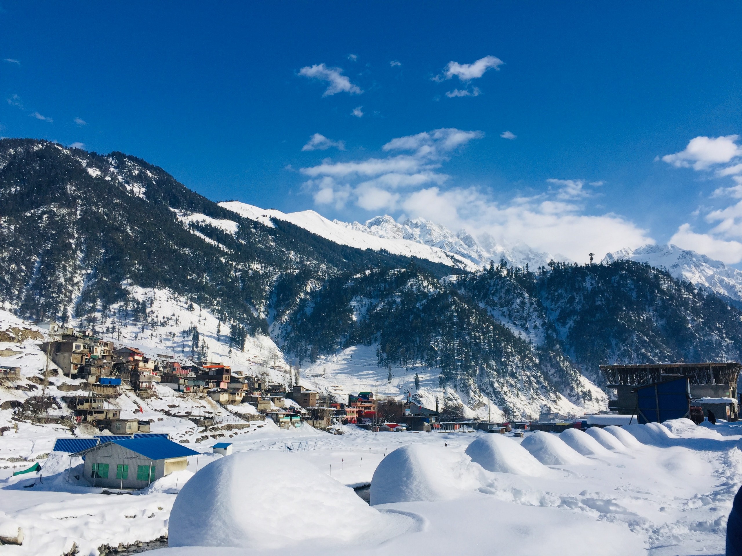 Snow in Pakistan