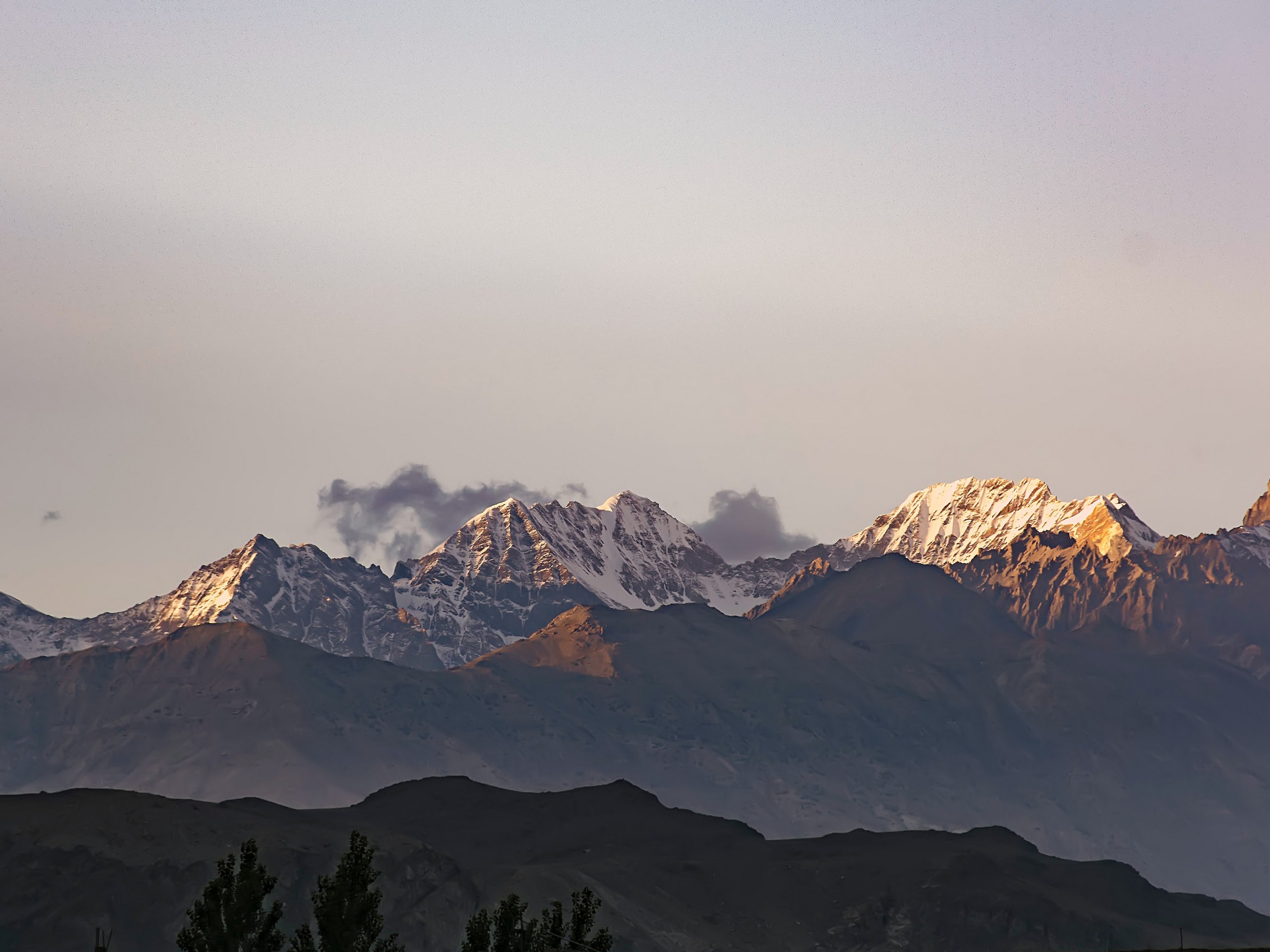 Himalayan peaks from Pakistani side